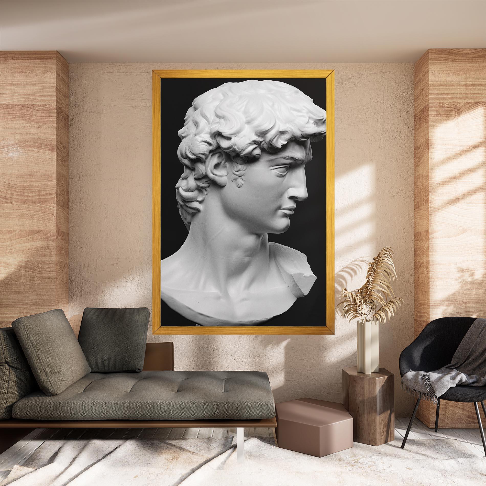 Tablou Canvas David Head mockup 8