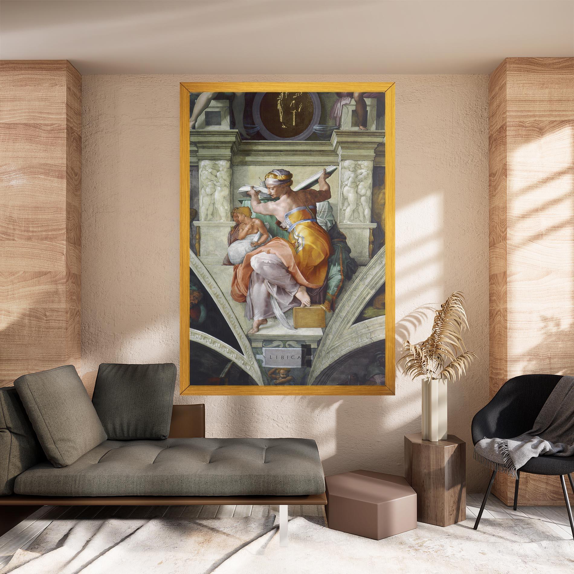 Tablou Canvas Libyan Sibyles mockup 8