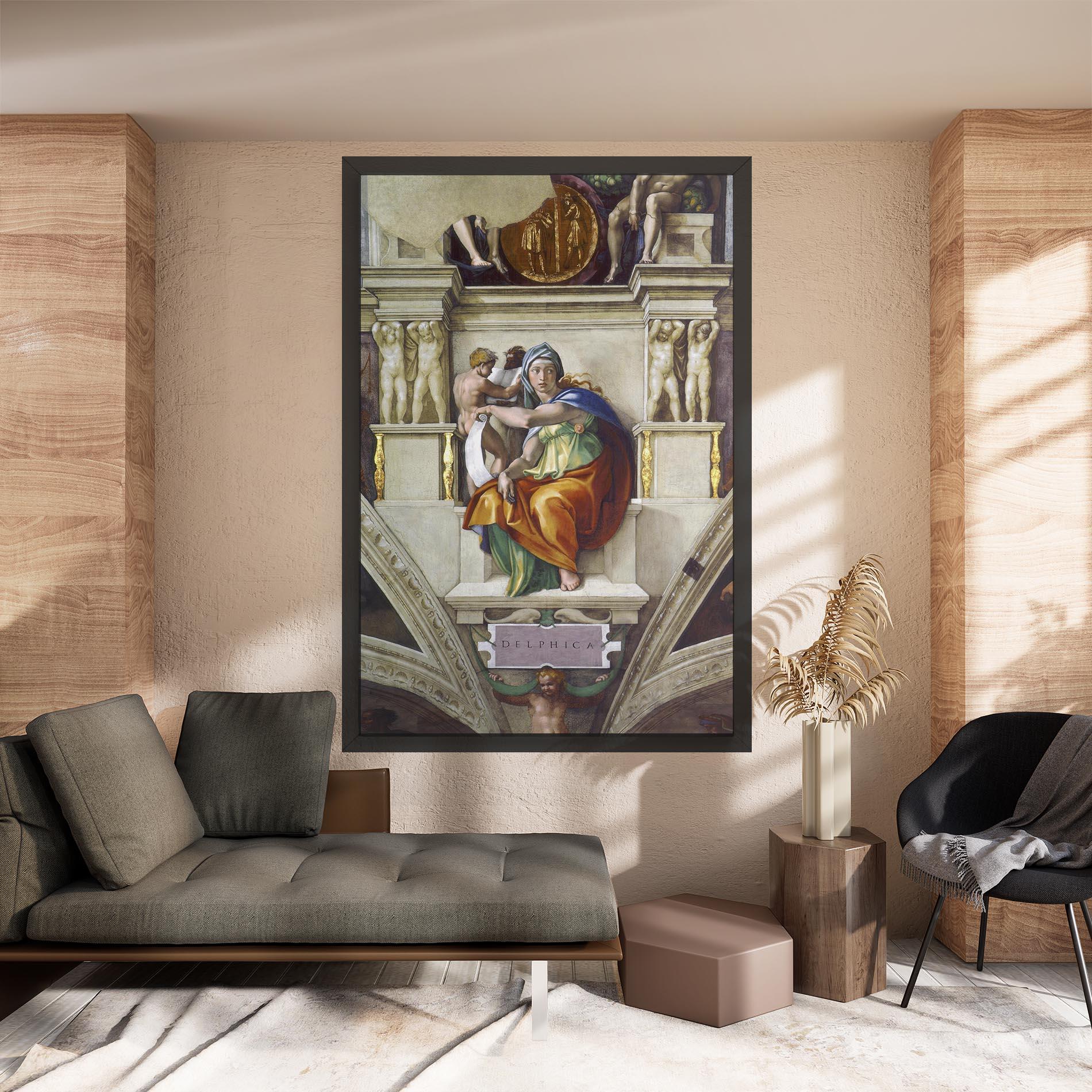 Tablou Canvas Delphic Sibyl mockup 8