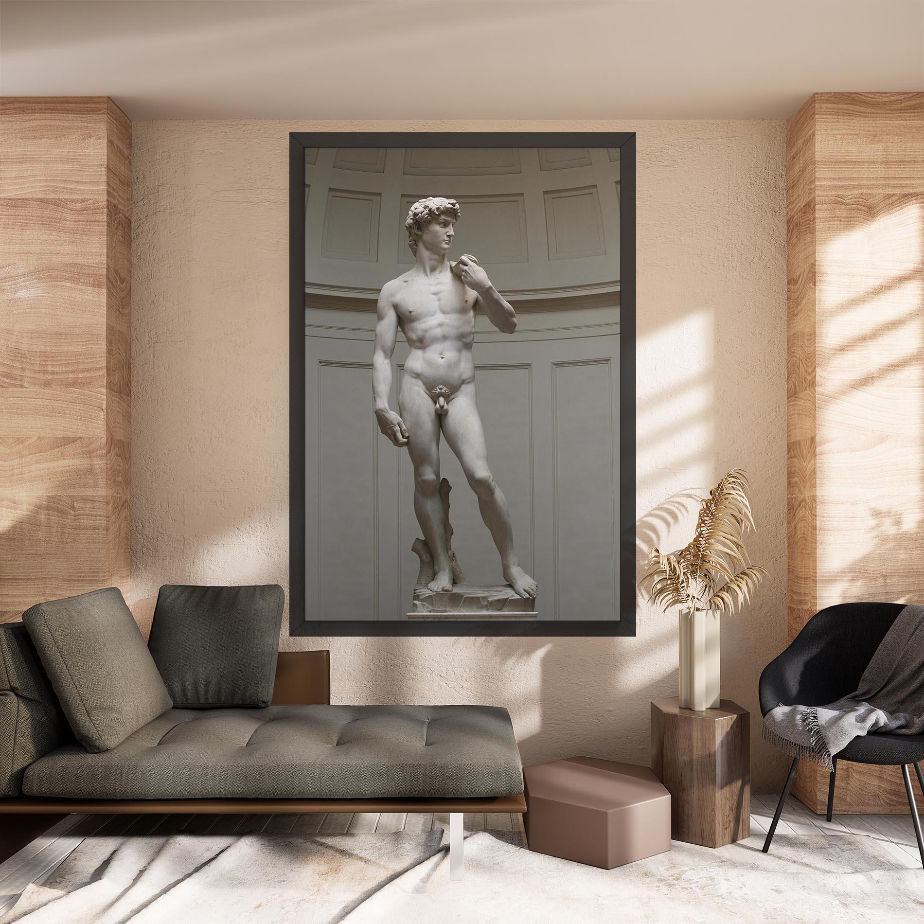 Tablou Canvas Michelangelo Statue mockup 8