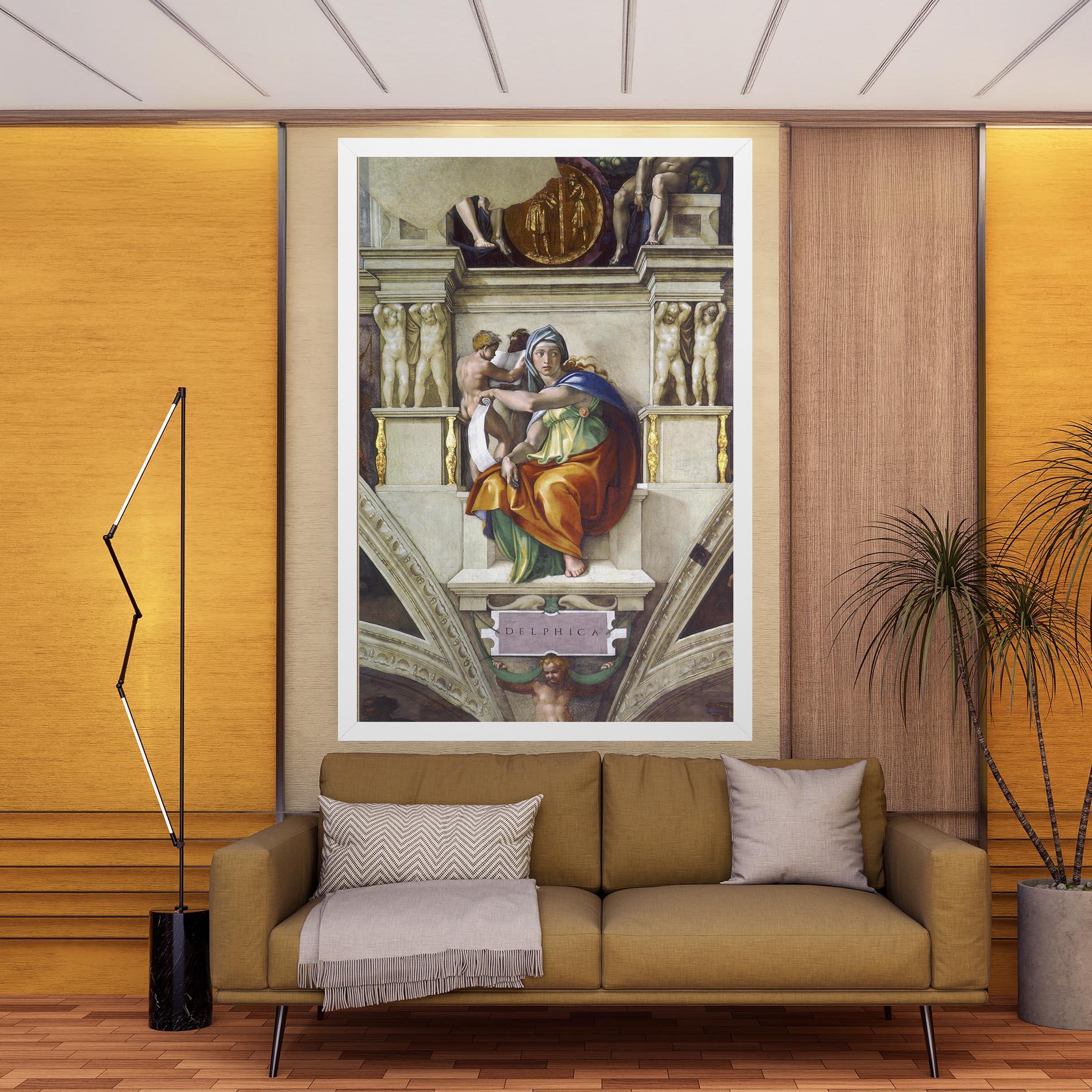 Tablou Canvas Delphic Sibyl mockup 9