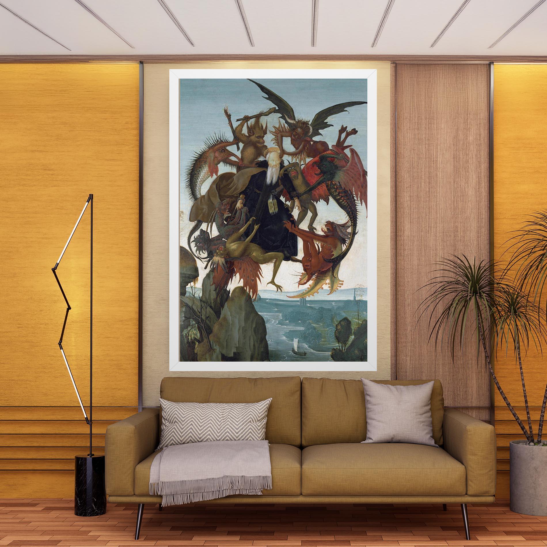 Tablou Canvas Torment Of Saint mockup 9