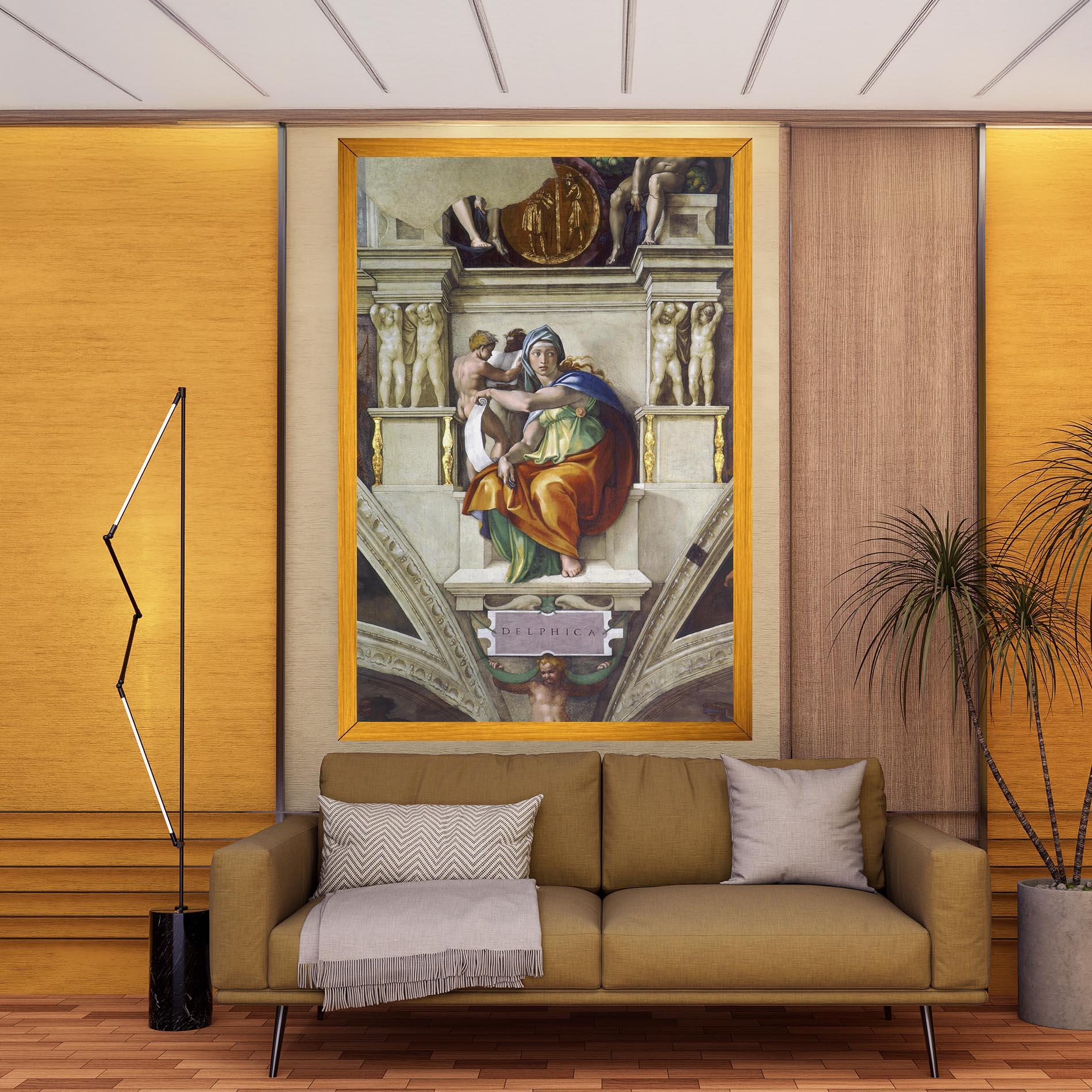 Tablou Canvas Delphic Sibyl mockup 9