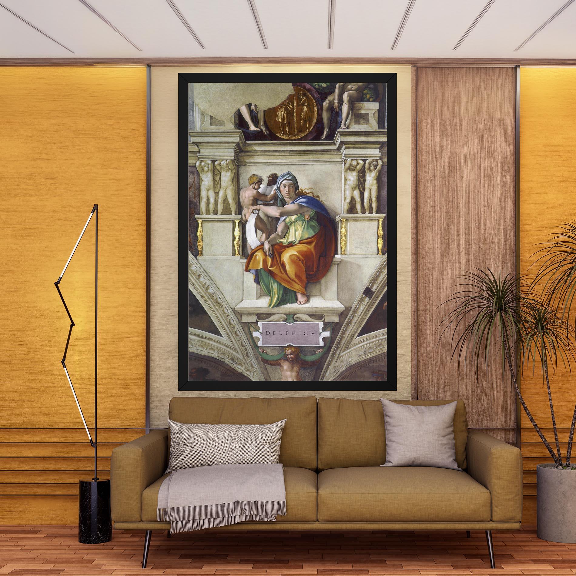 Tablou Canvas Delphic Sibyl mockup 9