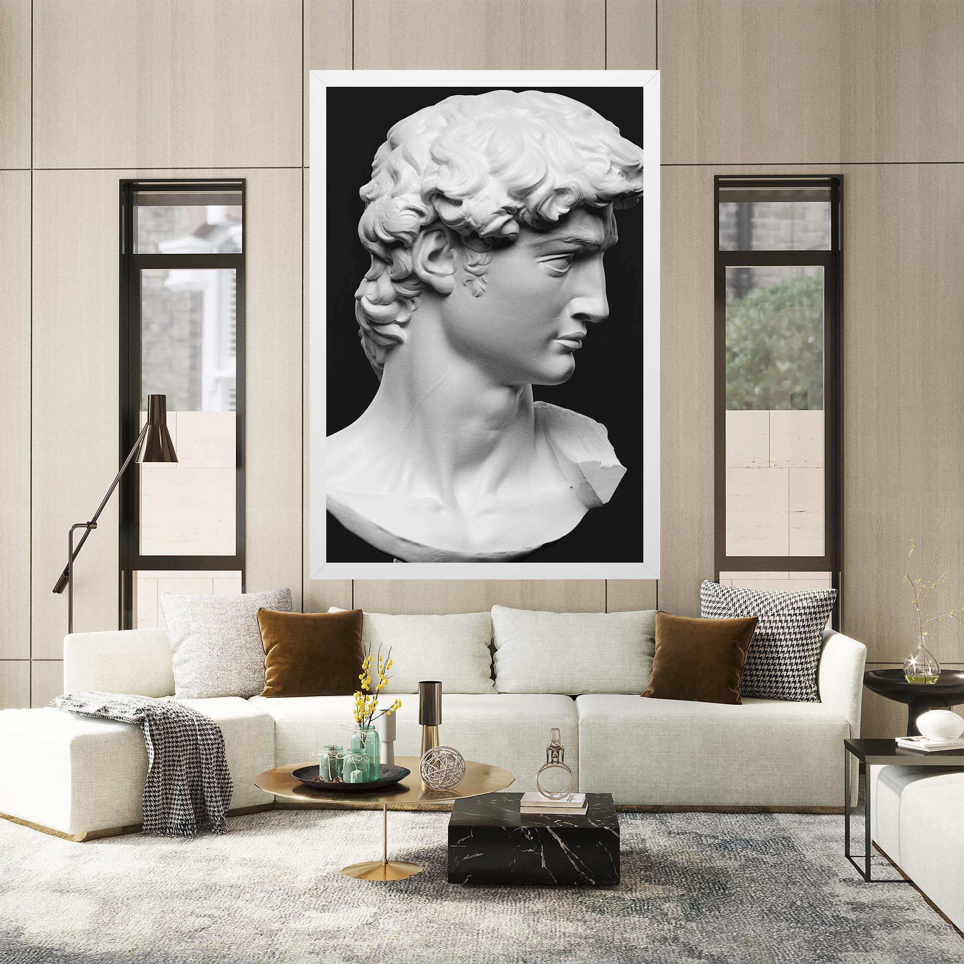 Tablou Canvas David Head mockup 2