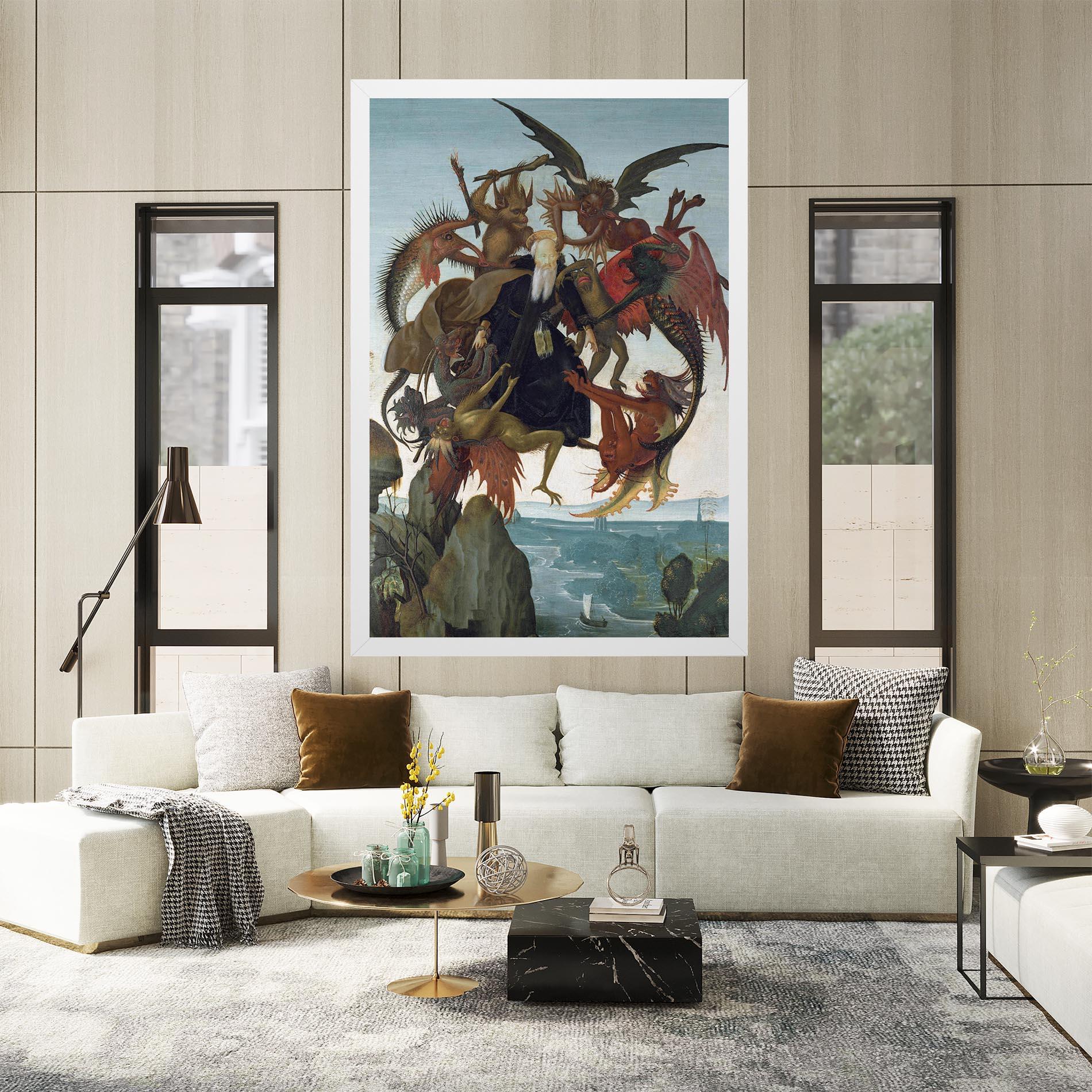 Tablou Canvas Torment Of Saint mockup 2