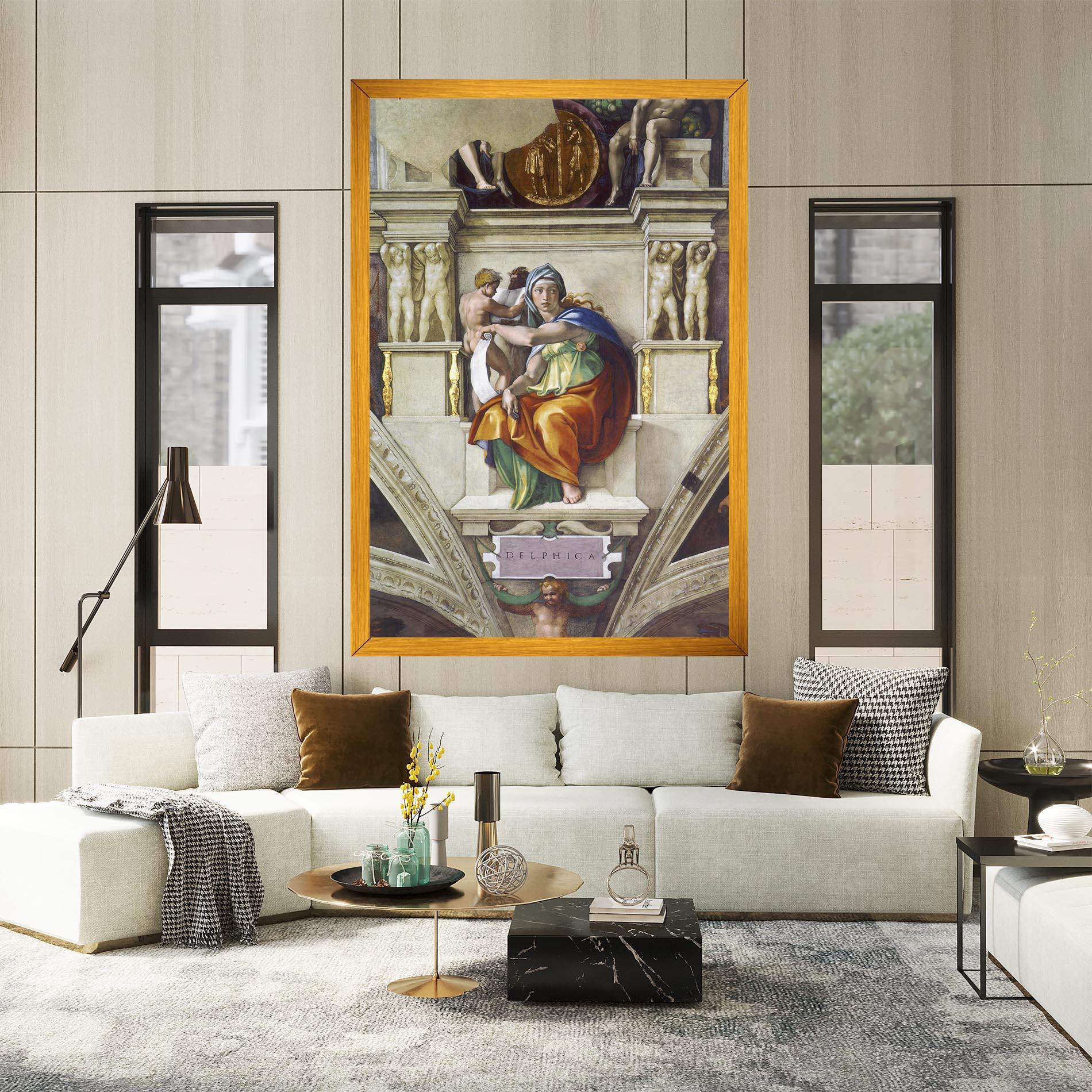 Tablou Canvas Delphic Sibyl mockup 2