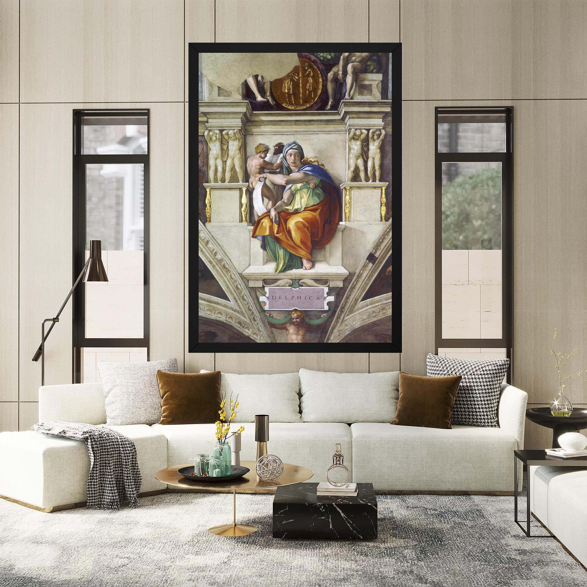 Tablou Canvas Delphic Sibyl mockup 2