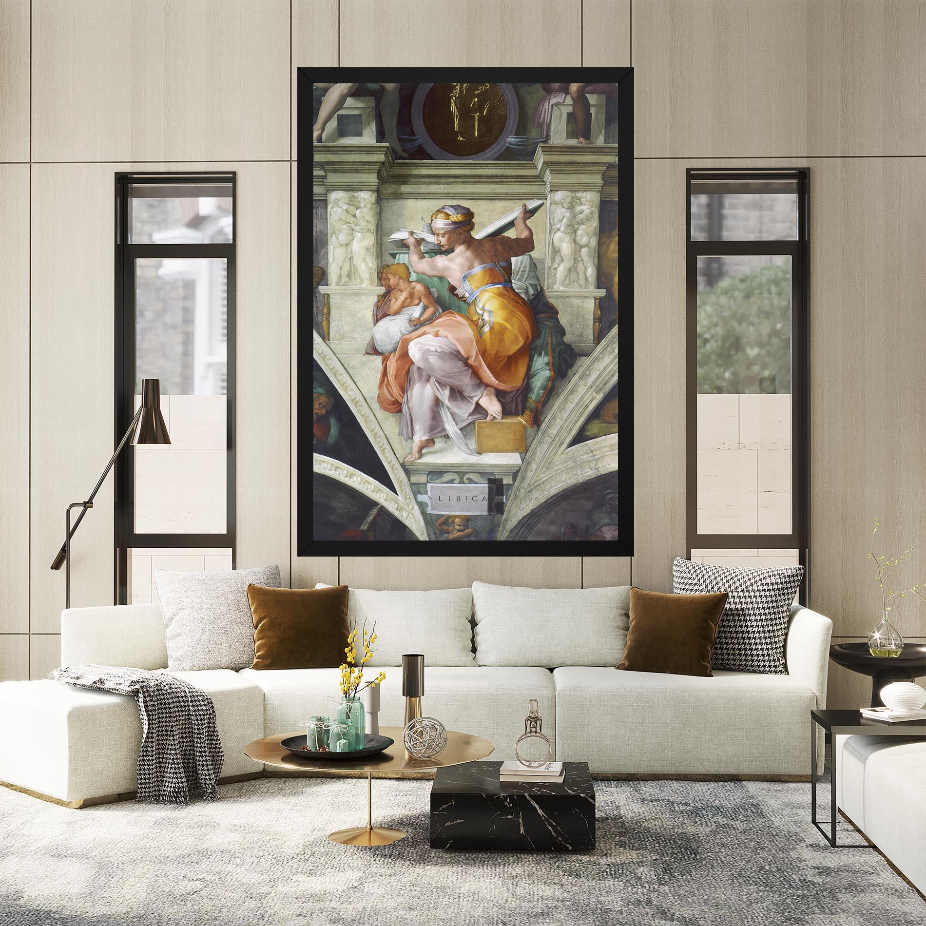 Tablou Canvas Libyan Sibyles mockup 2