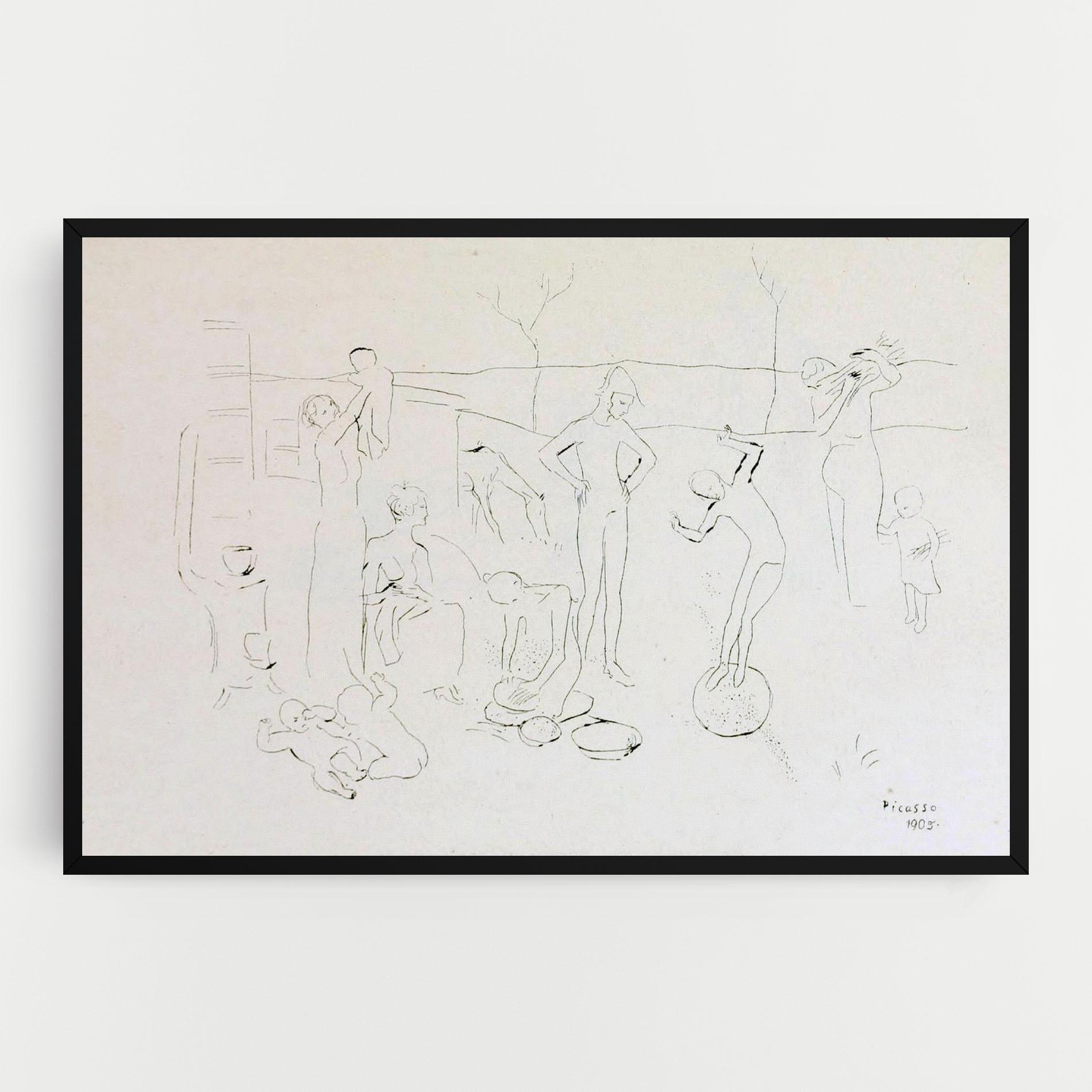 Tablou Canvas The Acrobats mockup 0