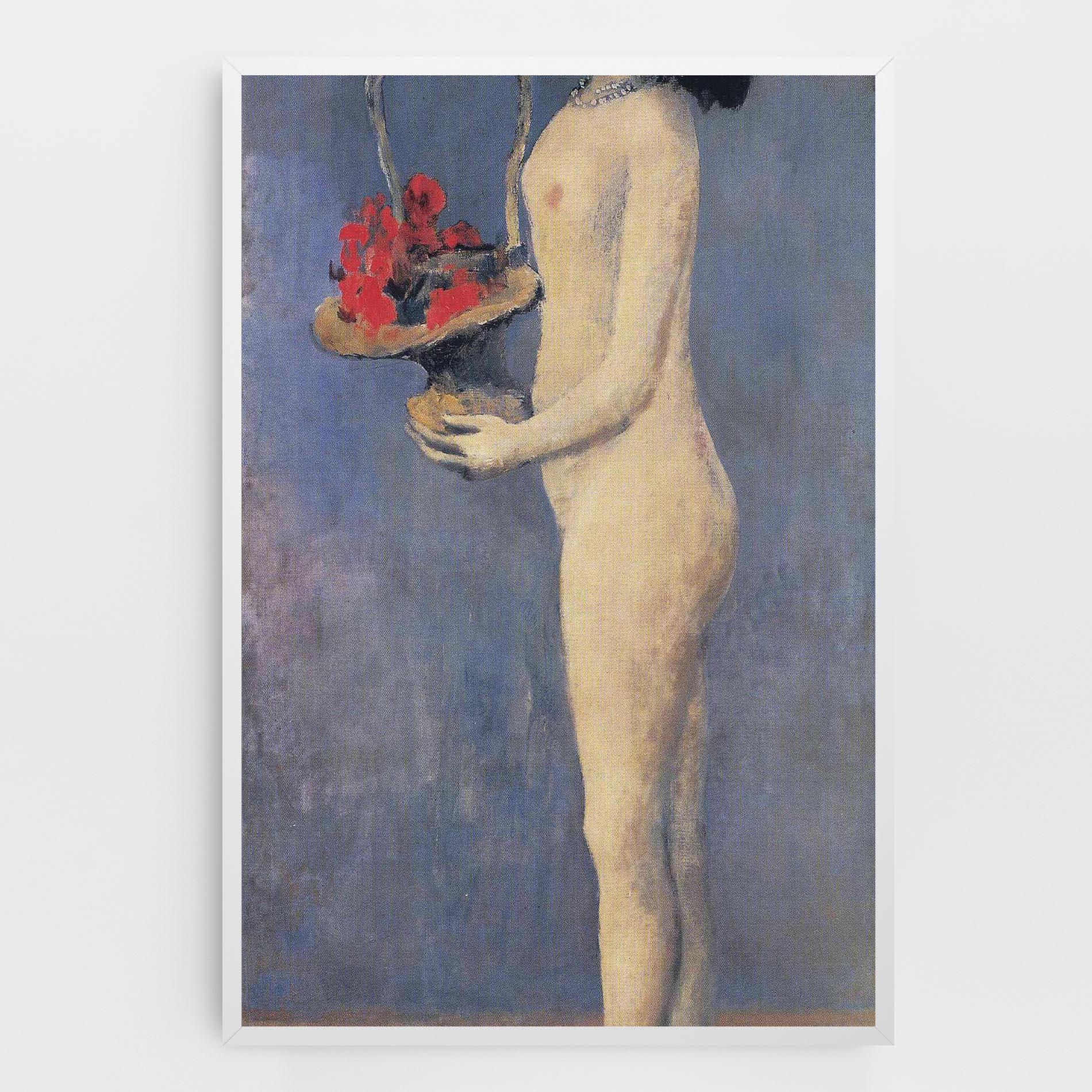 Tablou Canvas Le Panier Fleuri mockup 0