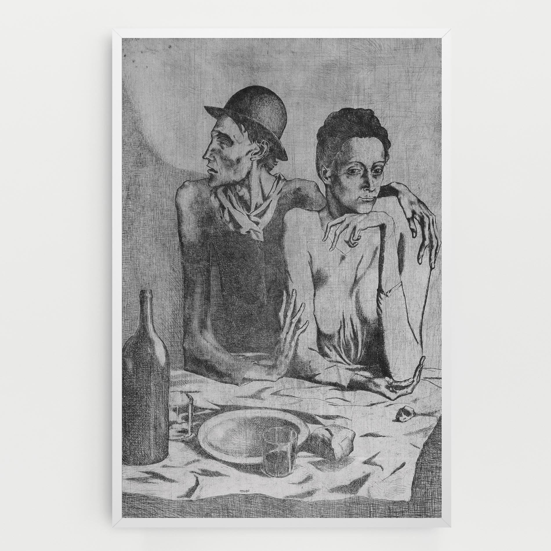 Tablou Canvas The Frugal Repast mockup 0