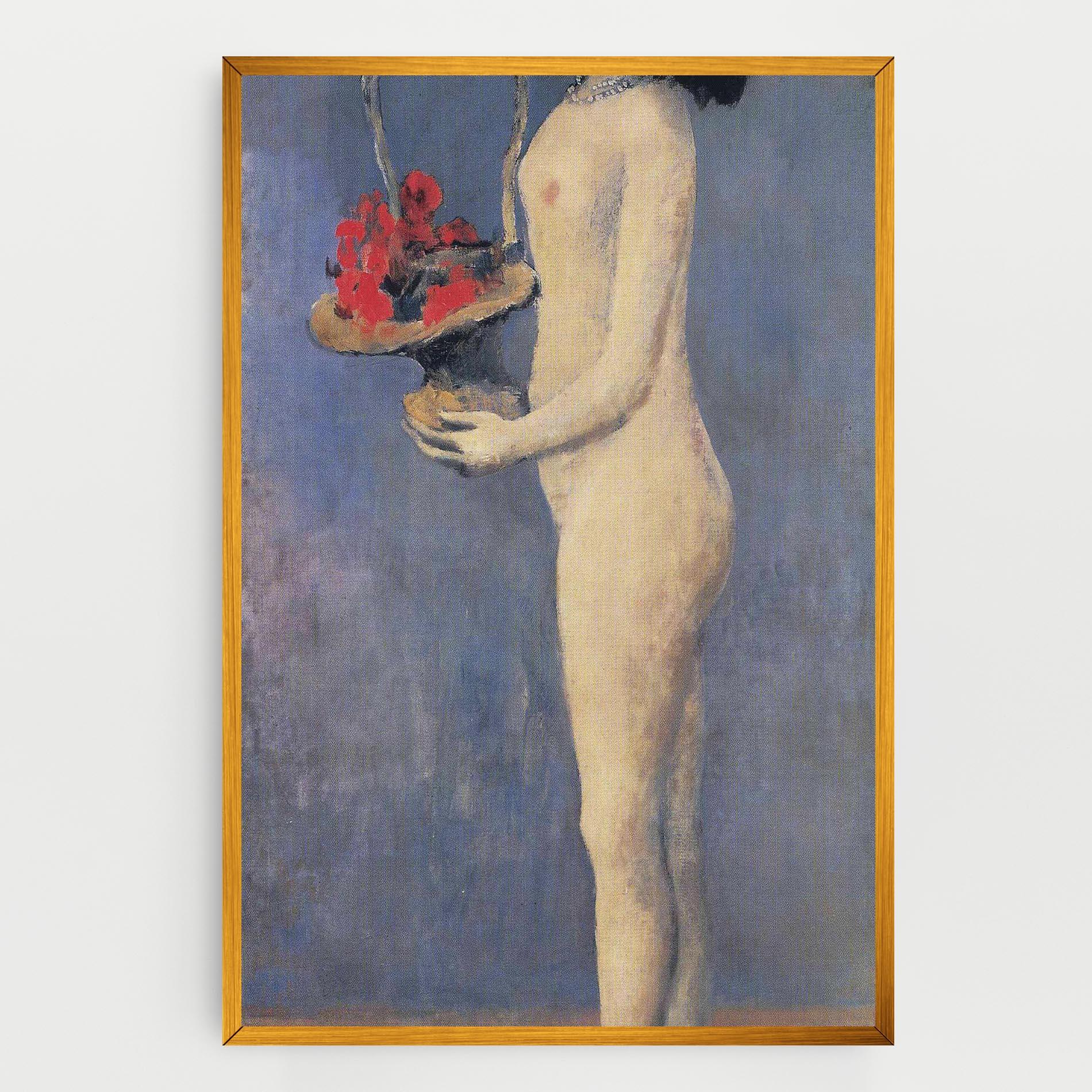 Tablou Canvas Le Panier Fleuri mockup 0