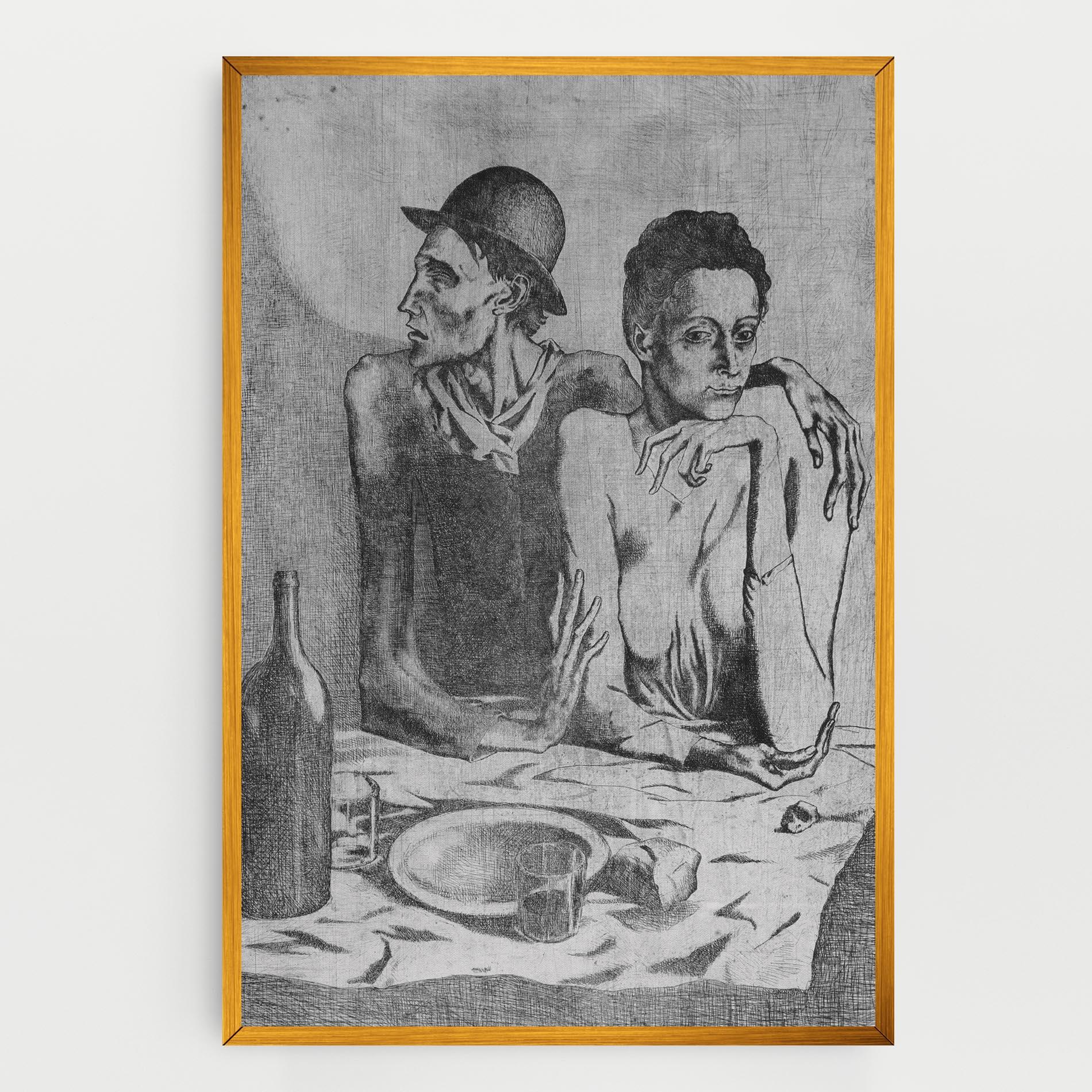 Tablou Canvas The Frugal Repast mockup 0