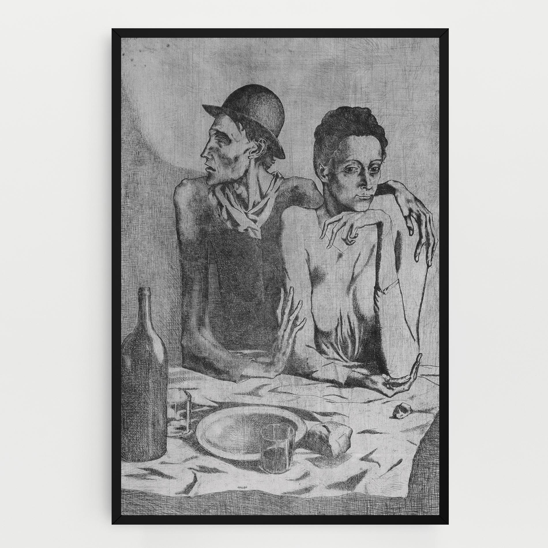 Tablou Canvas The Frugal Repast mockup 0