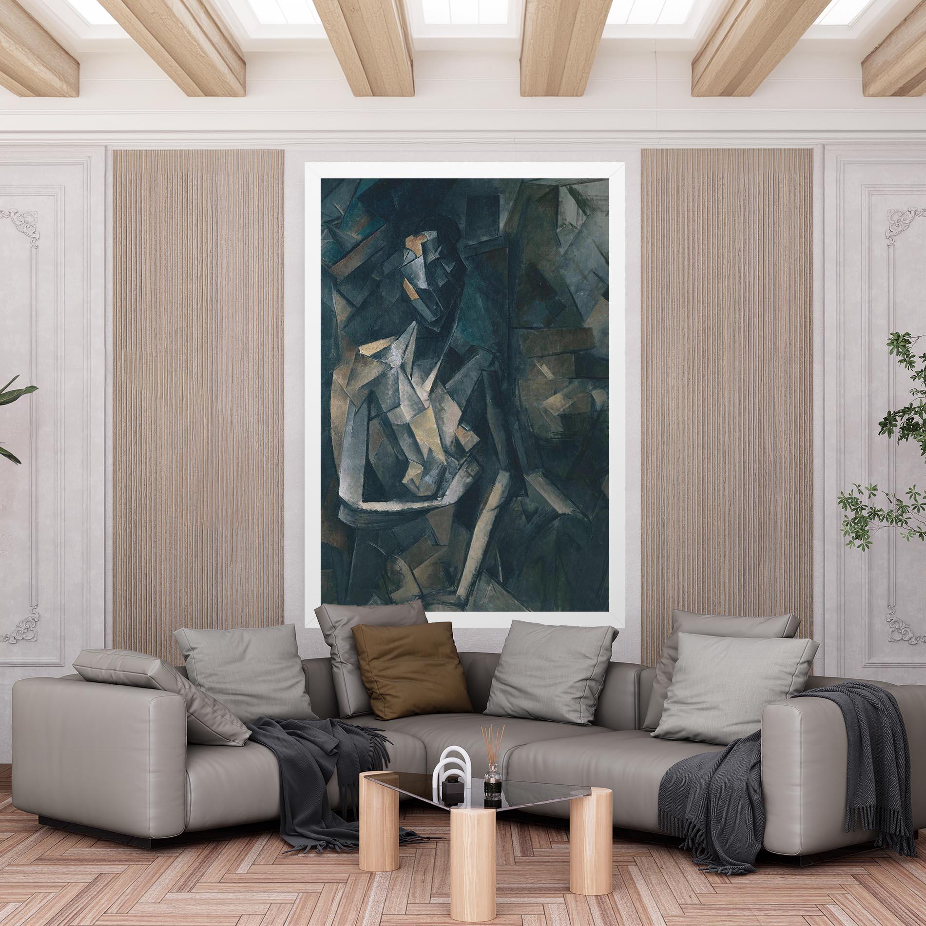 Tablou Canvas Dans Un Fauteuil mockup 6