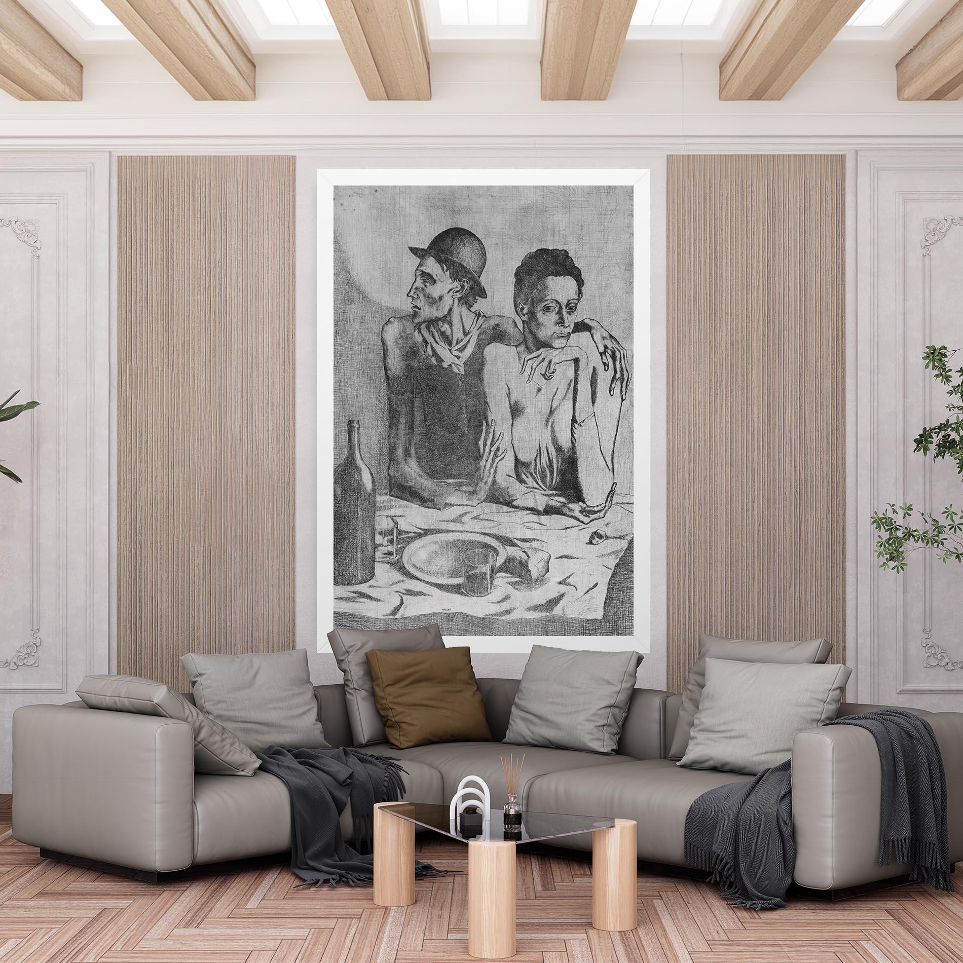 Tablou Canvas The Frugal Repast mockup 6