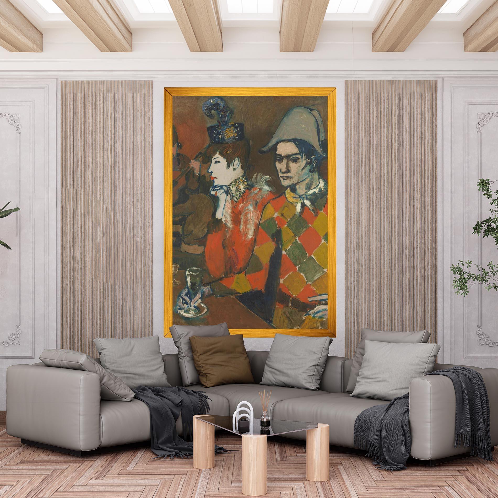 Tablou Canvas At The Lapin Agile mockup 6