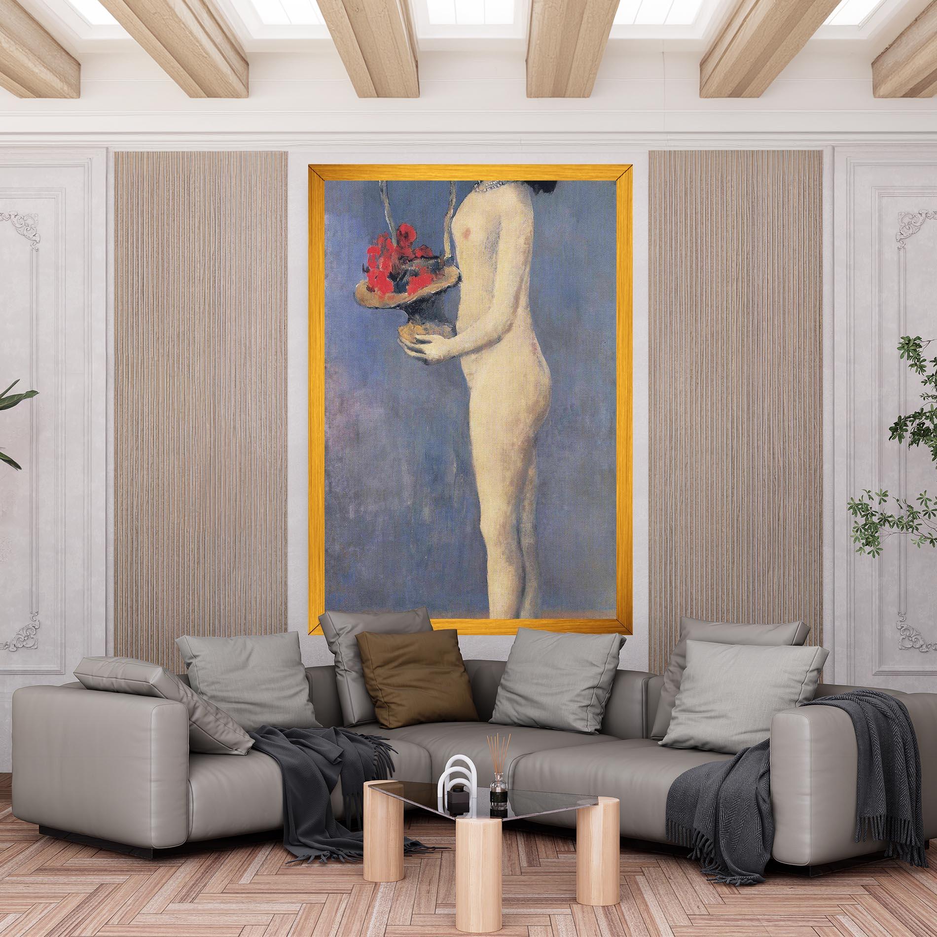 Tablou Canvas Le Panier Fleuri mockup 6