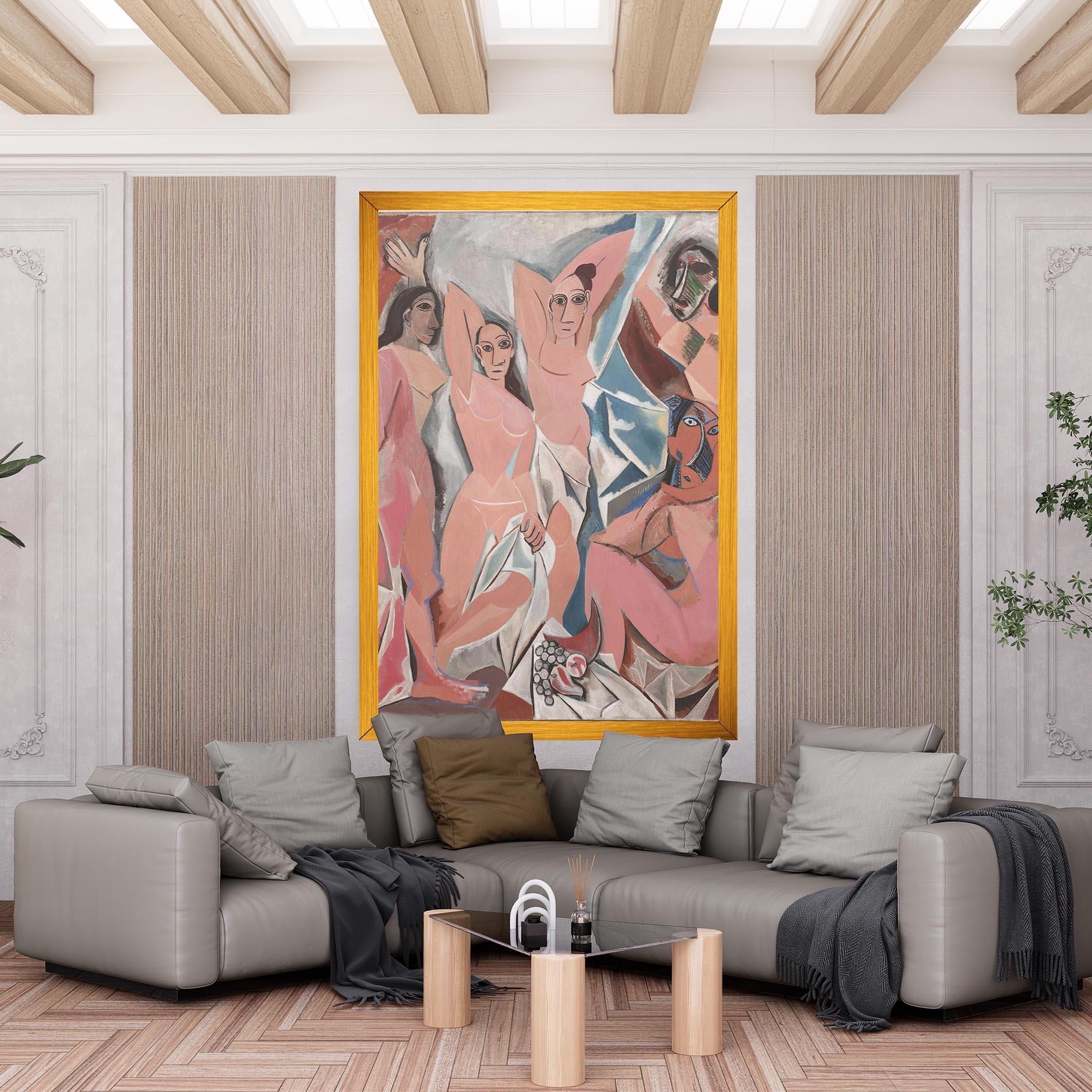 Tablou Canvas Les Demoiselles mockup 6