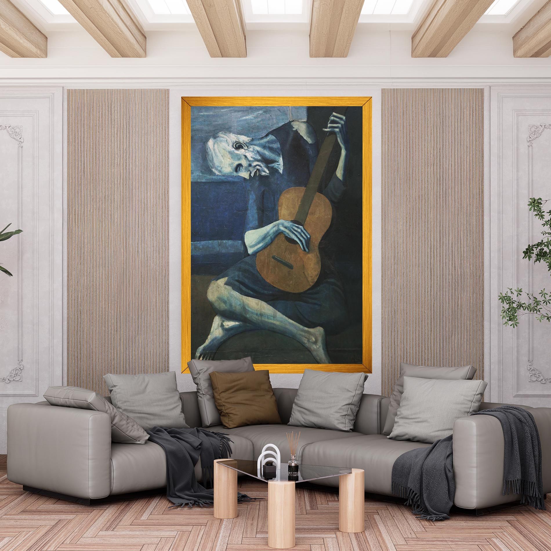 Old Guitarist mockup 6
