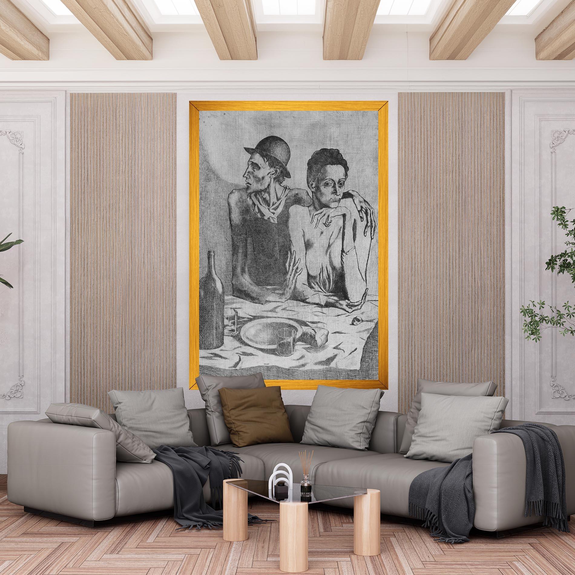 Tablou Canvas The Frugal Repast mockup 6