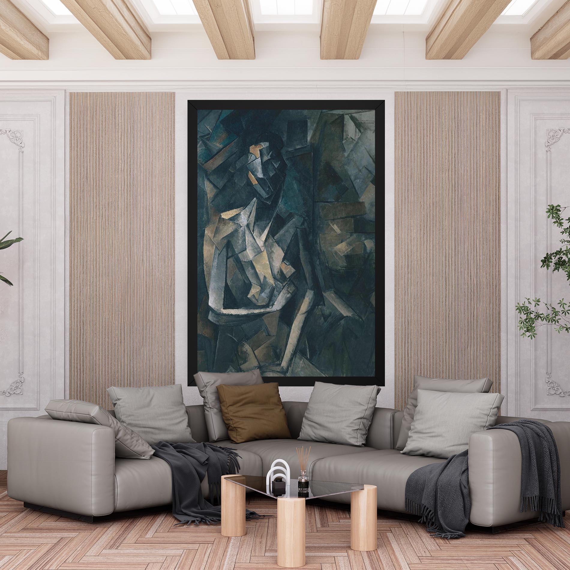 Tablou Canvas Dans Un Fauteuil mockup 6