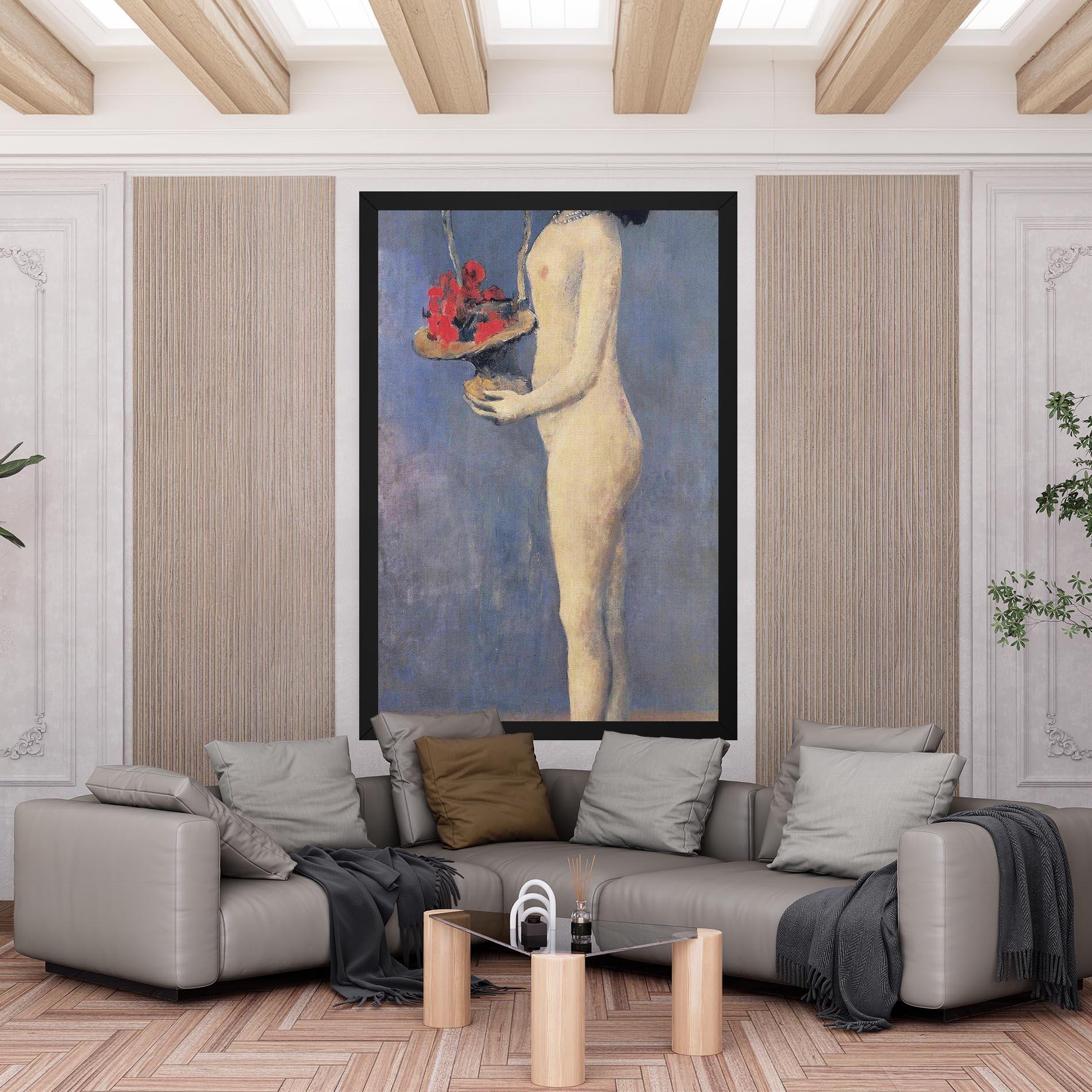 Tablou Canvas Le Panier Fleuri mockup 6