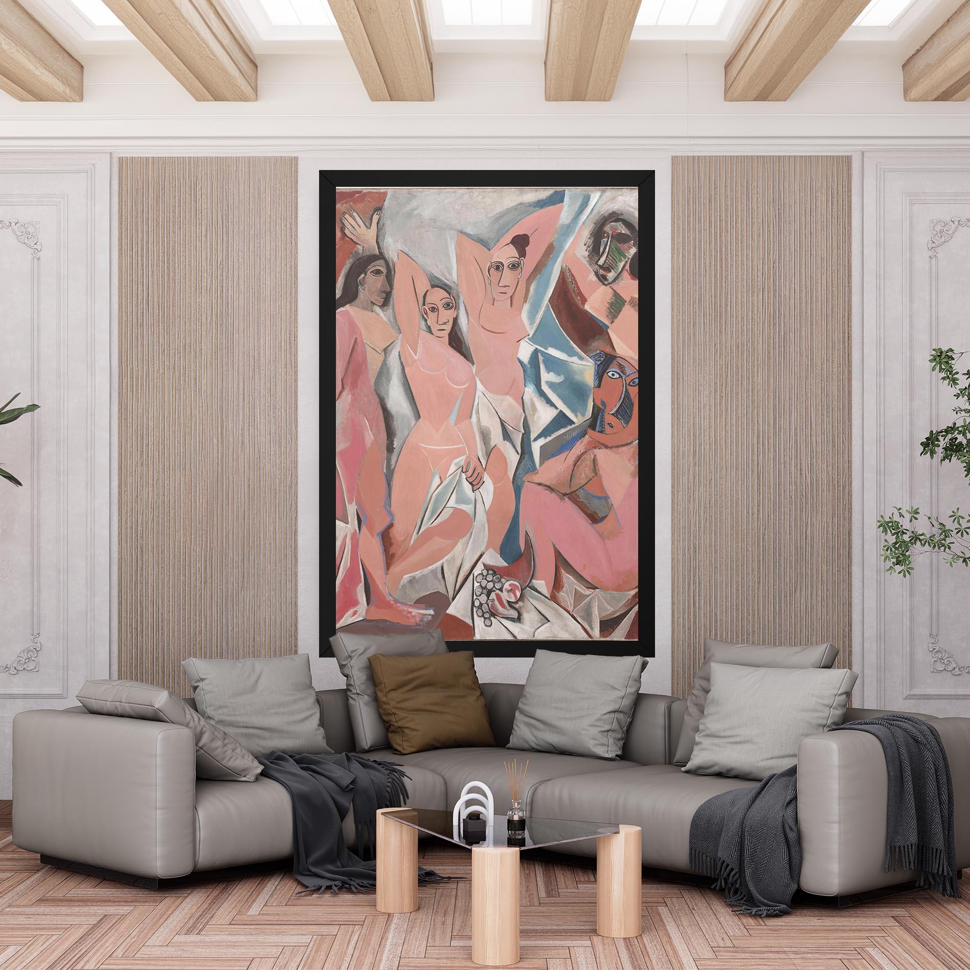 Tablou Canvas Les Demoiselles mockup 6