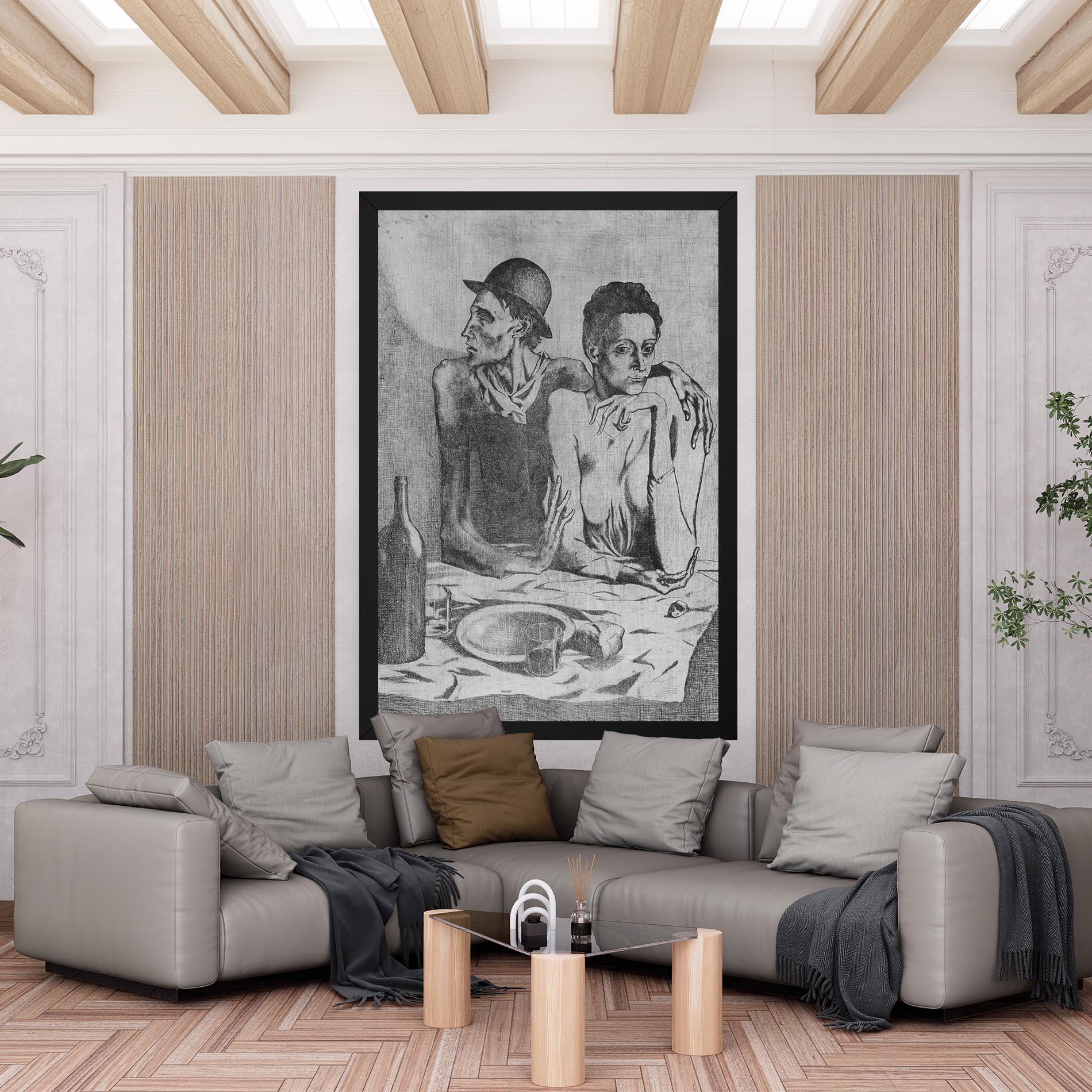 Tablou Canvas The Frugal Repast mockup 6