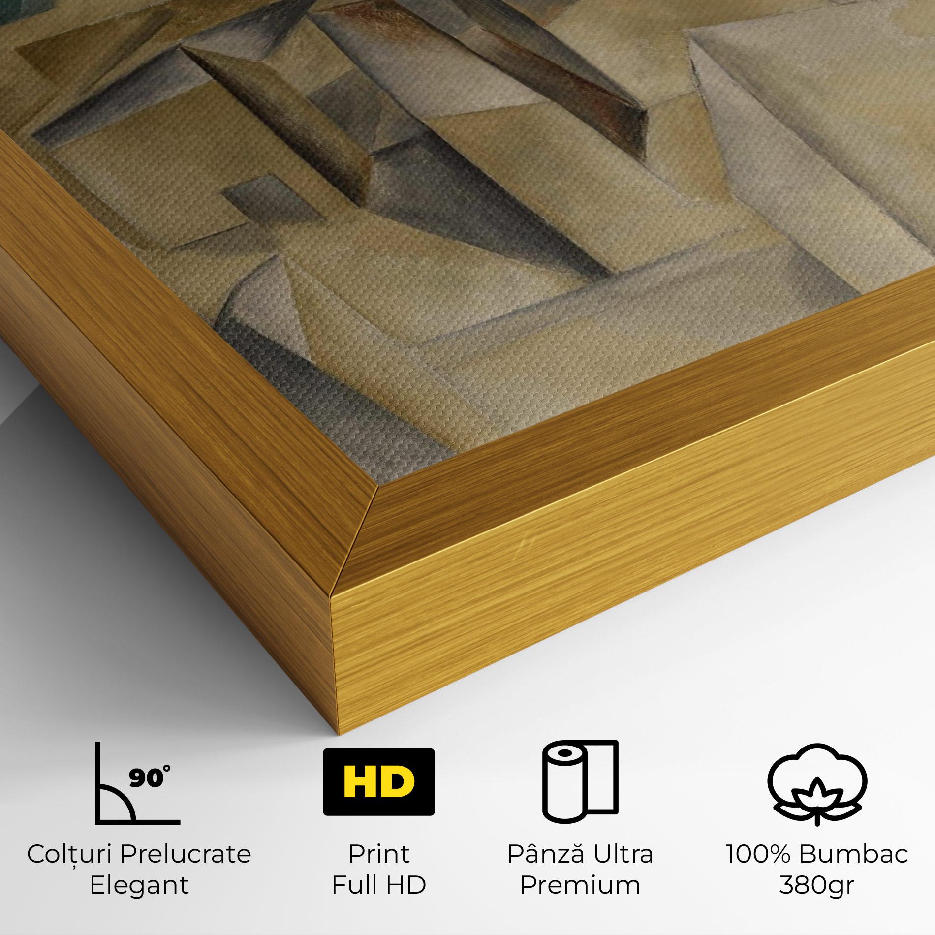 Tablou Canvas Houses On The Hill mockup 4