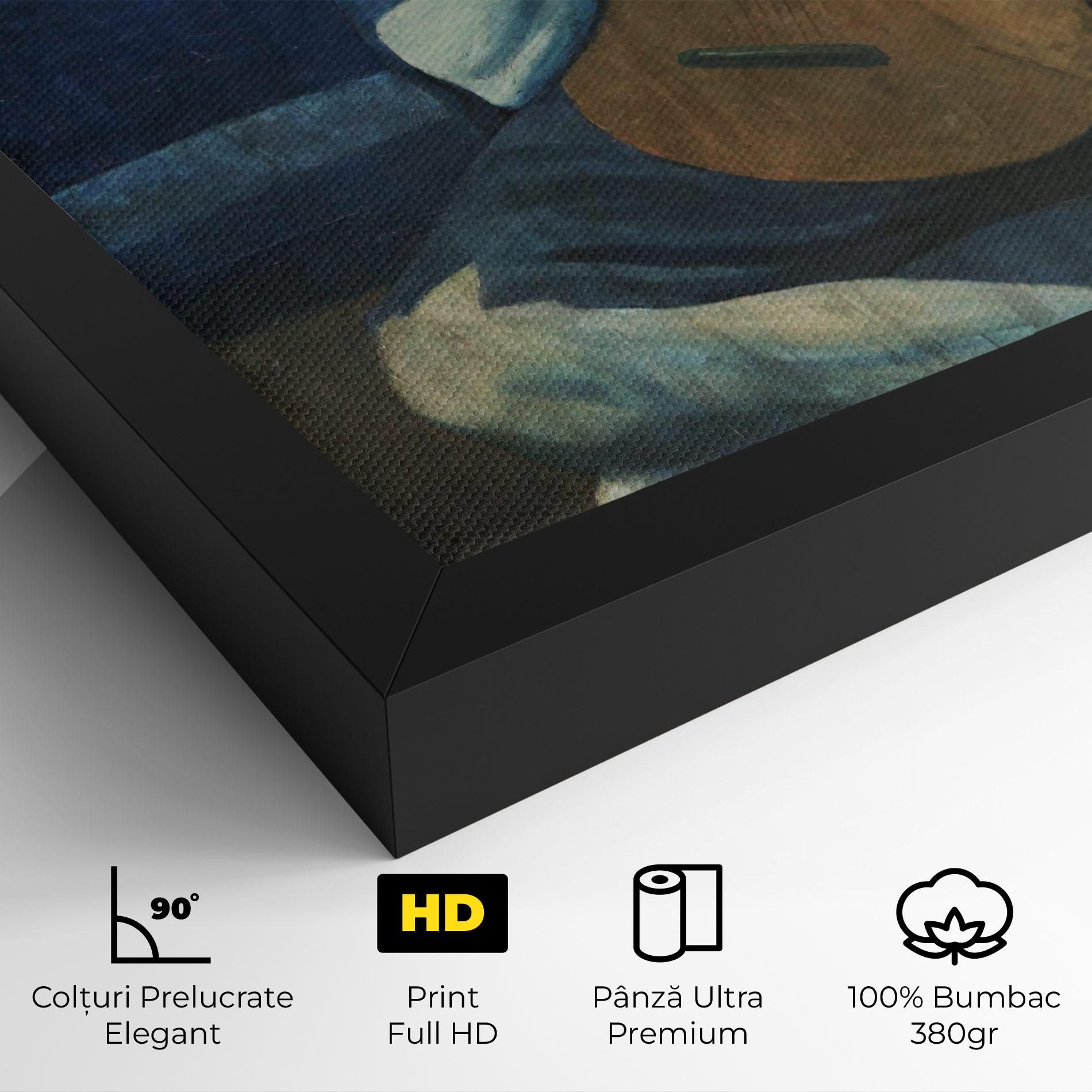 Tablou Canvas Old Guitarist mockup 4