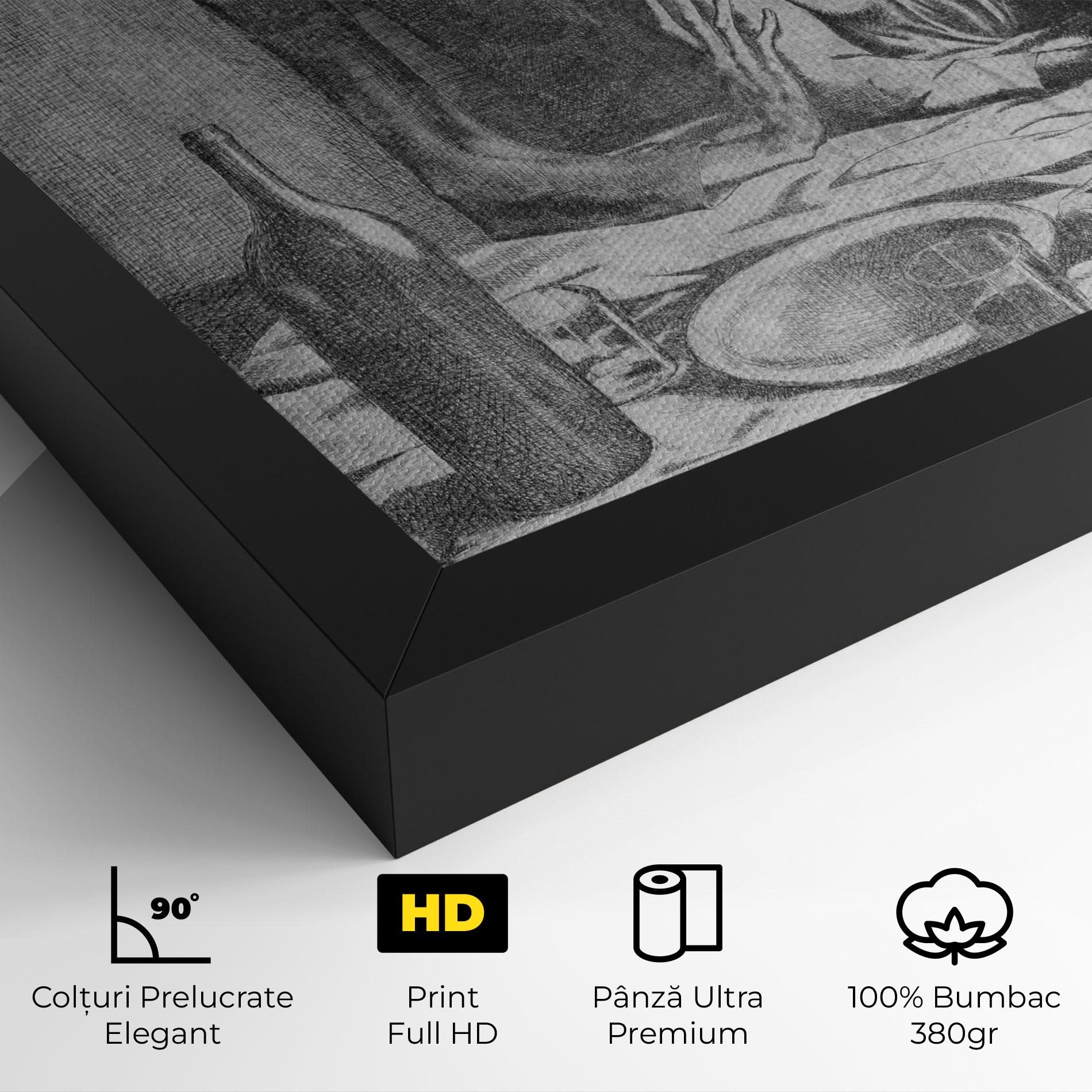 Tablou Canvas The Frugal Repast mockup 4