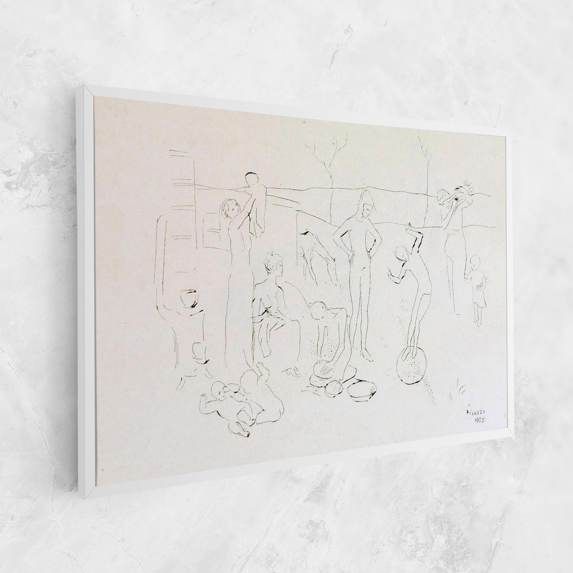 Tablou Canvas The Acrobats mockup 1