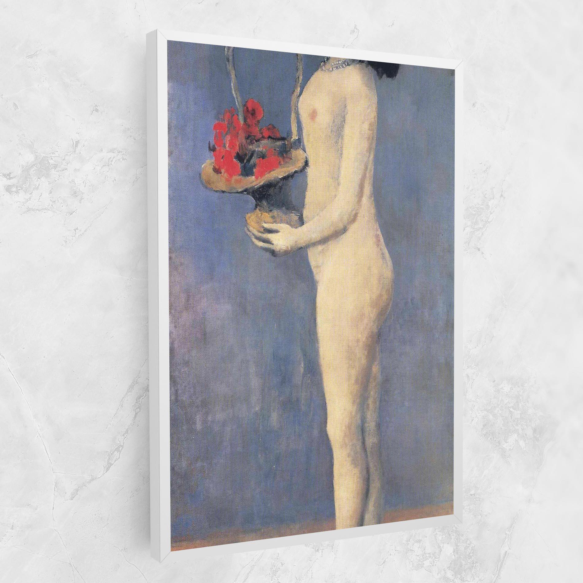 Tablou Canvas Le Panier Fleuri mockup 1