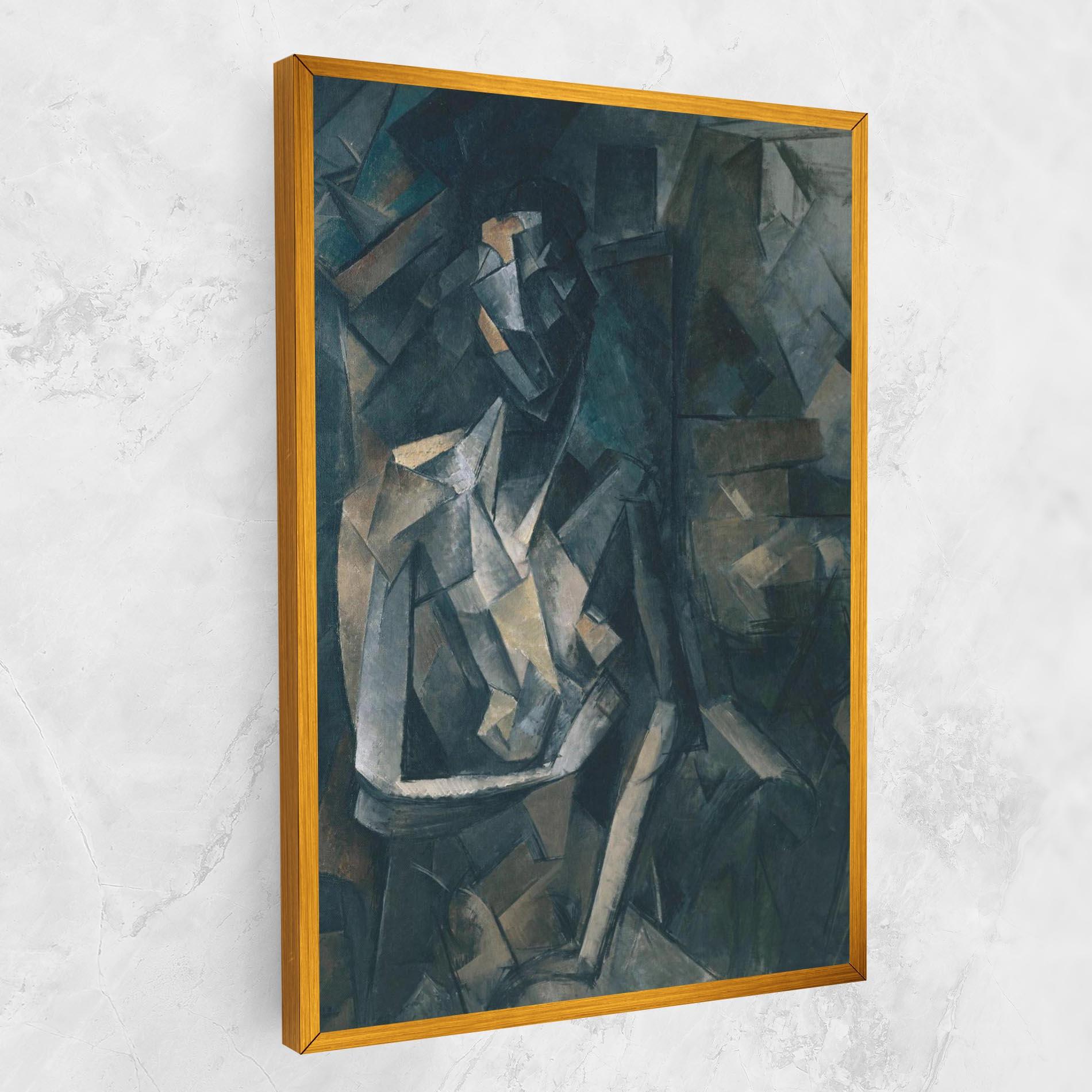 Tablou Canvas Dans Un Fauteuil mockup 1