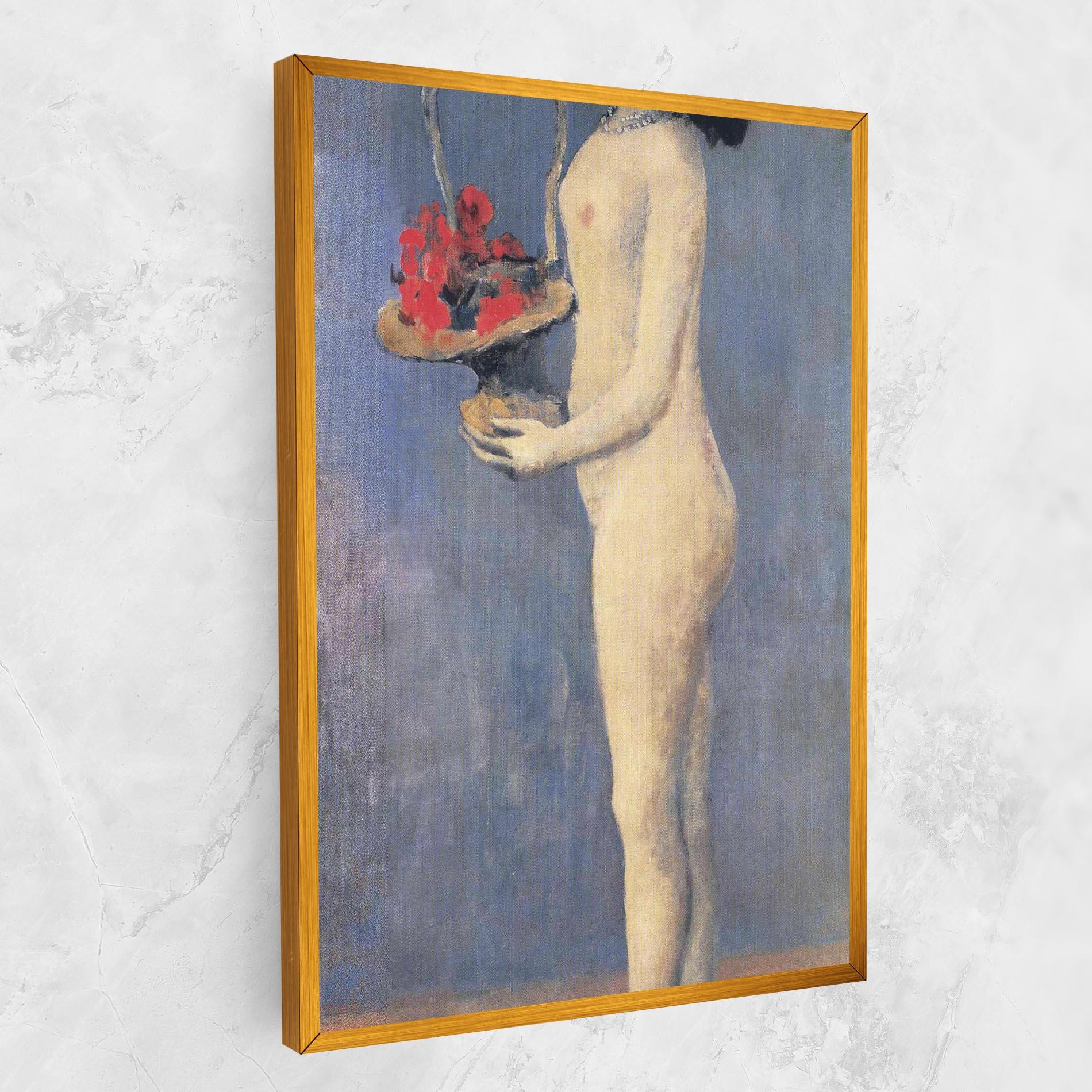 Tablou Canvas Le Panier Fleuri mockup 1