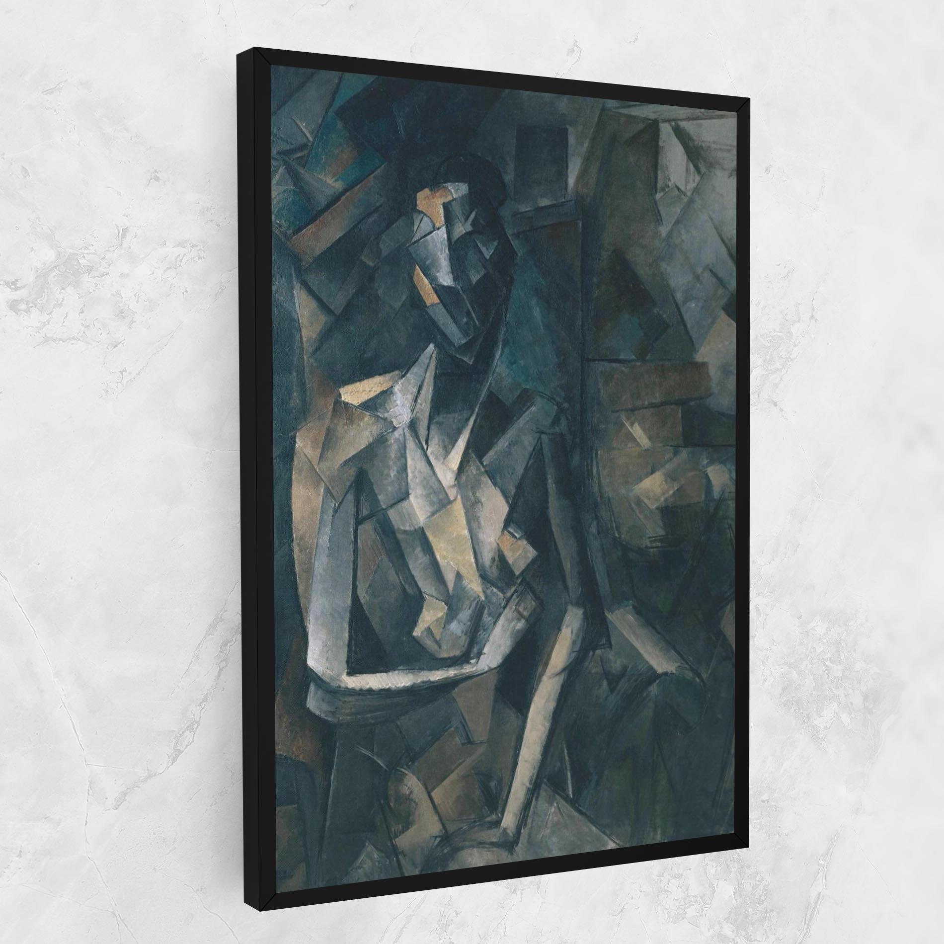 Tablou Canvas Dans Un Fauteuil mockup 1