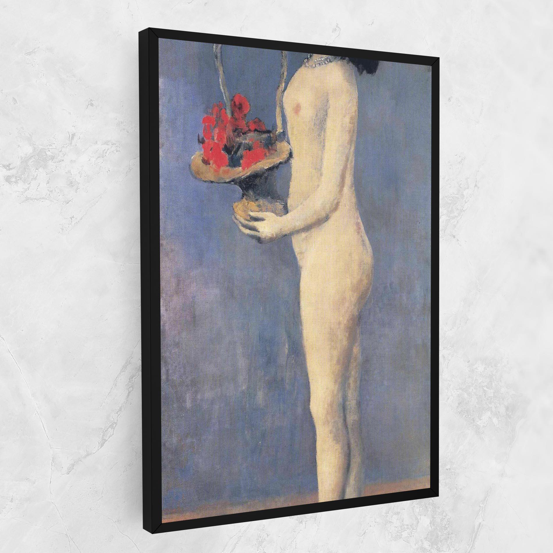 Tablou Canvas Le Panier Fleuri mockup 1