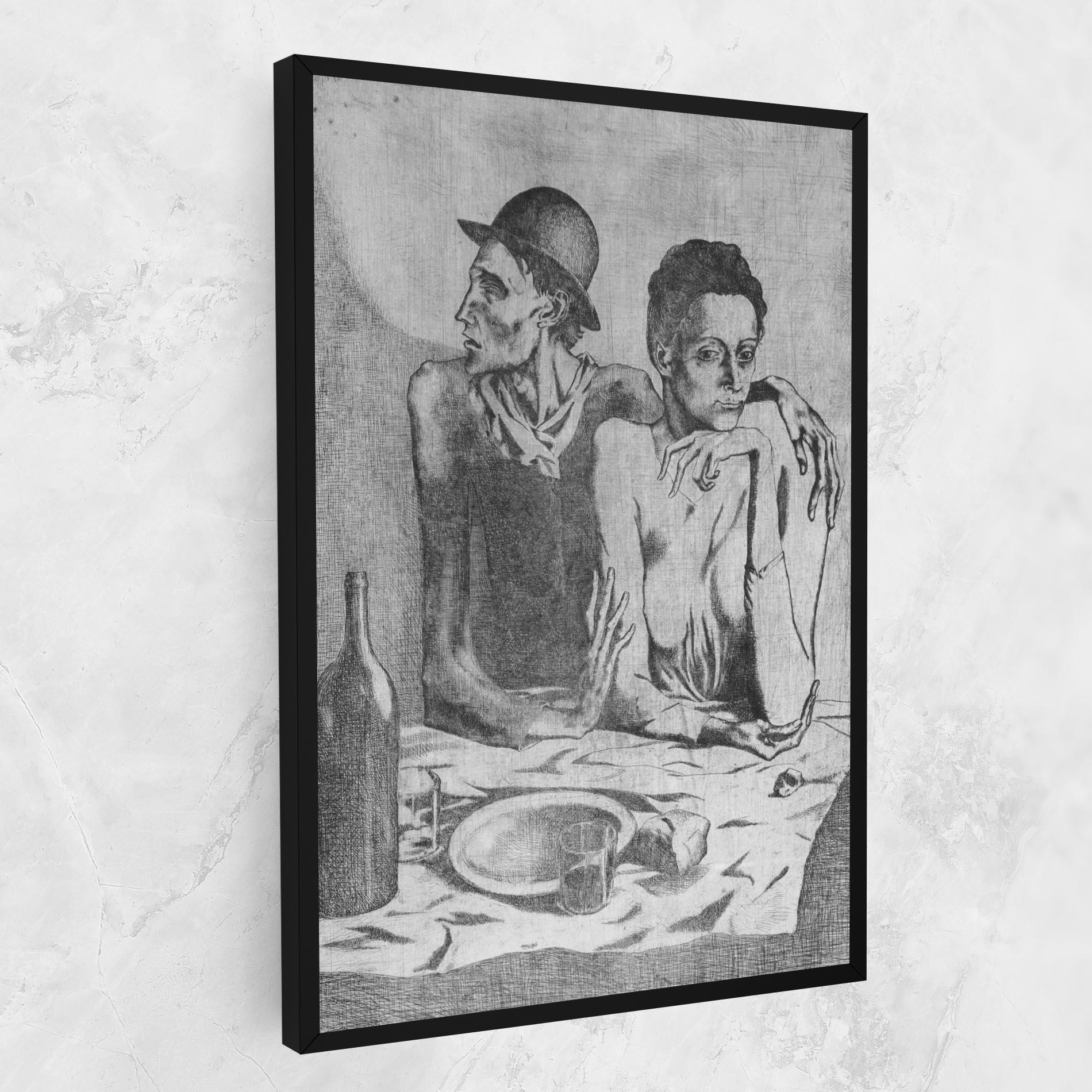 Tablou Canvas The Frugal Repast mockup 1