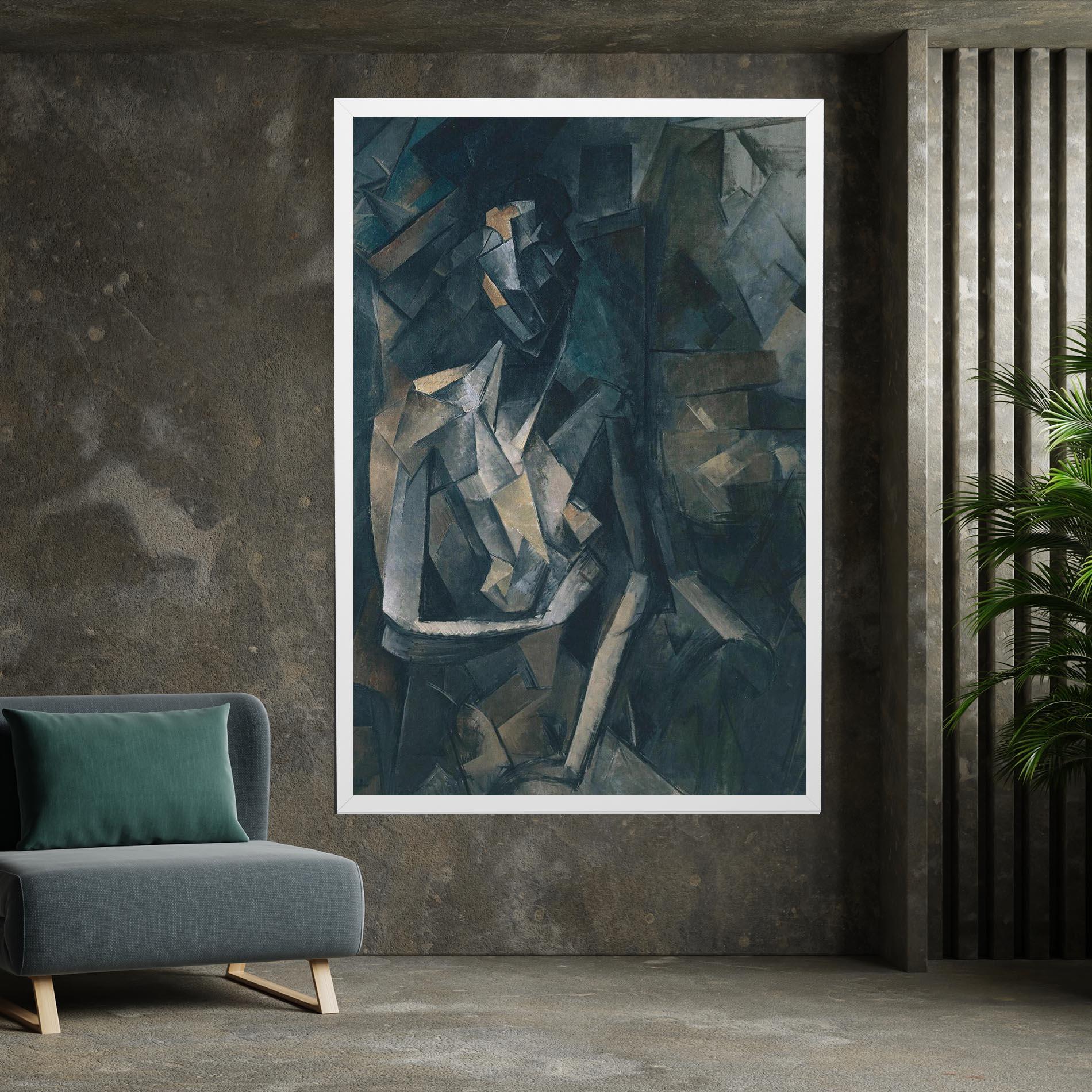 Tablou Canvas Dans Un Fauteuil mockup 7