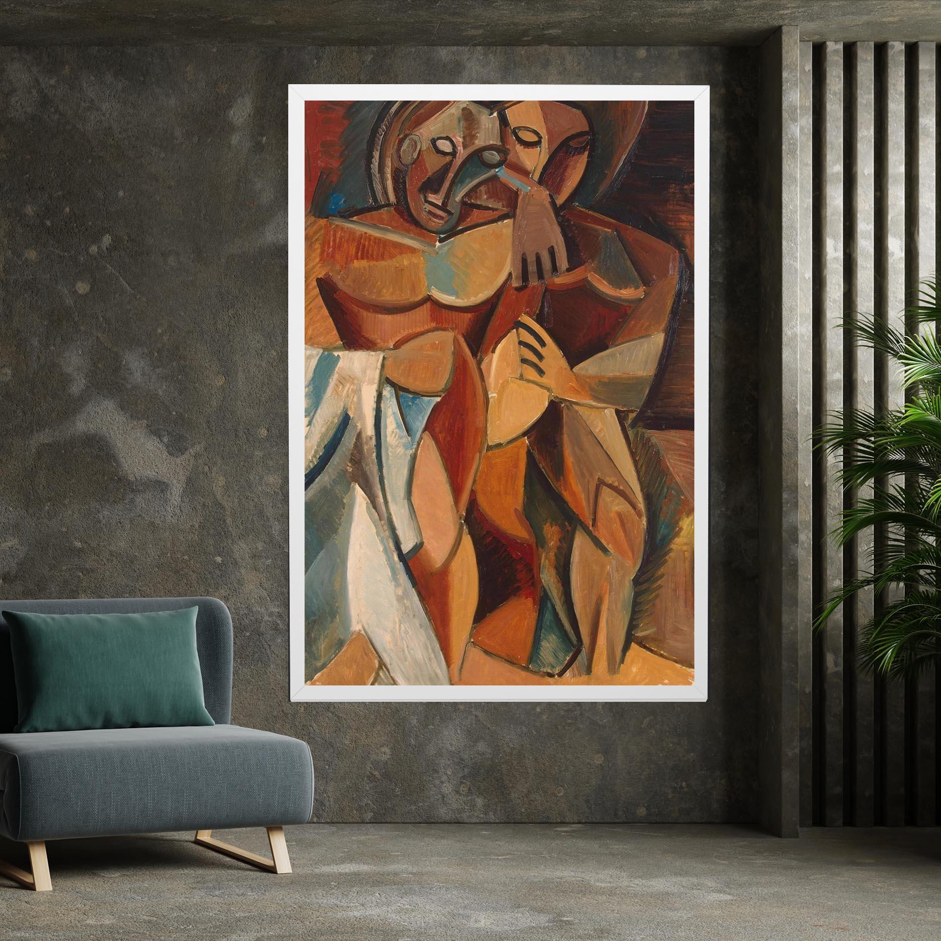 Tablou Canvas Friendship Two Nudes mockup 7