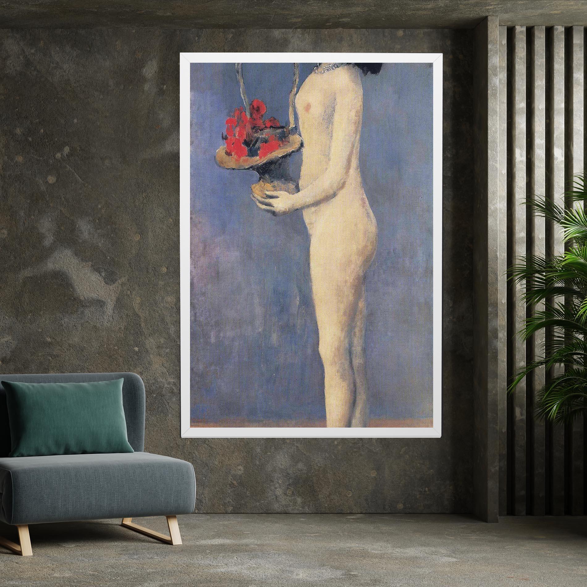 Tablou Canvas Le Panier Fleuri mockup 7