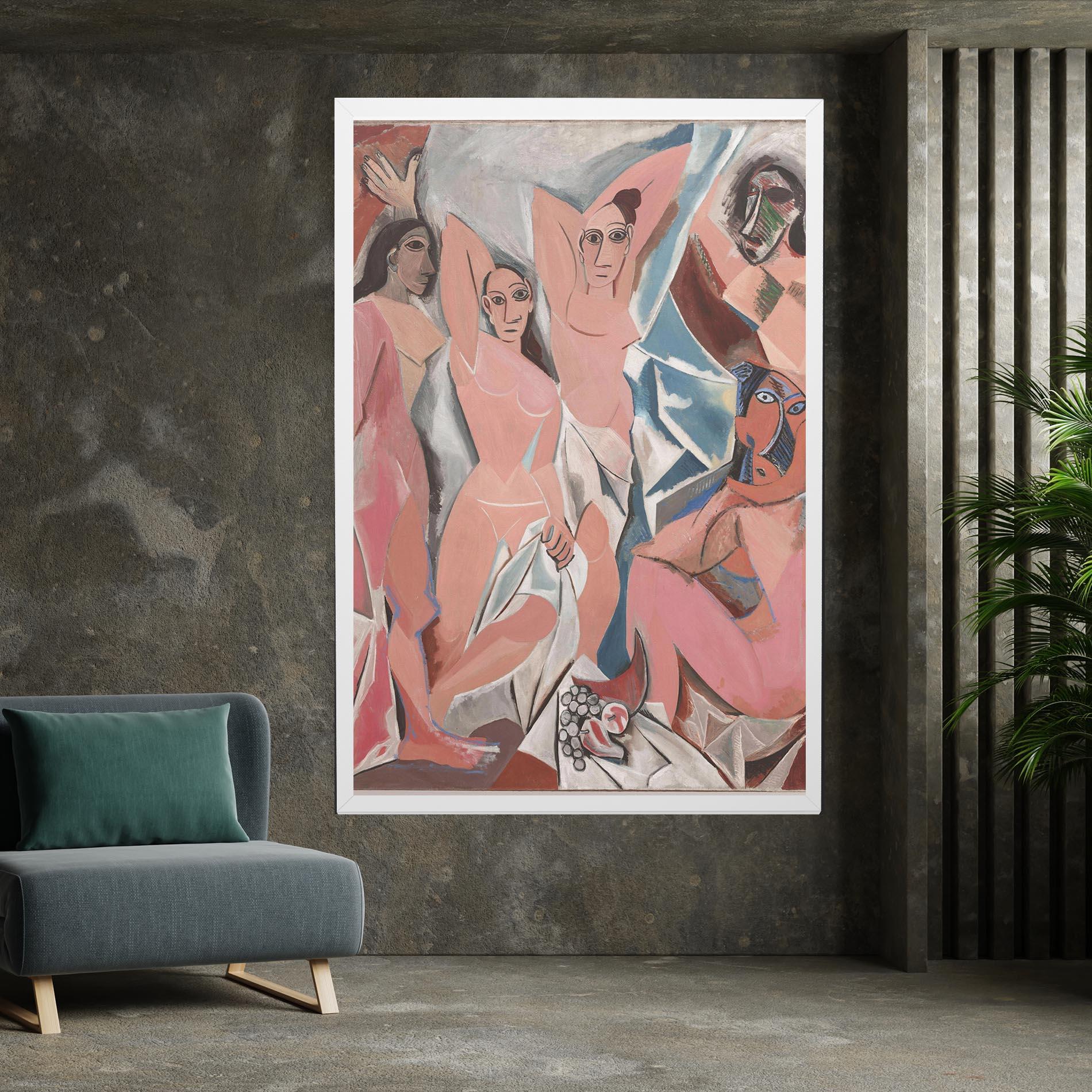 Tablou Canvas Les Demoiselles mockup 7