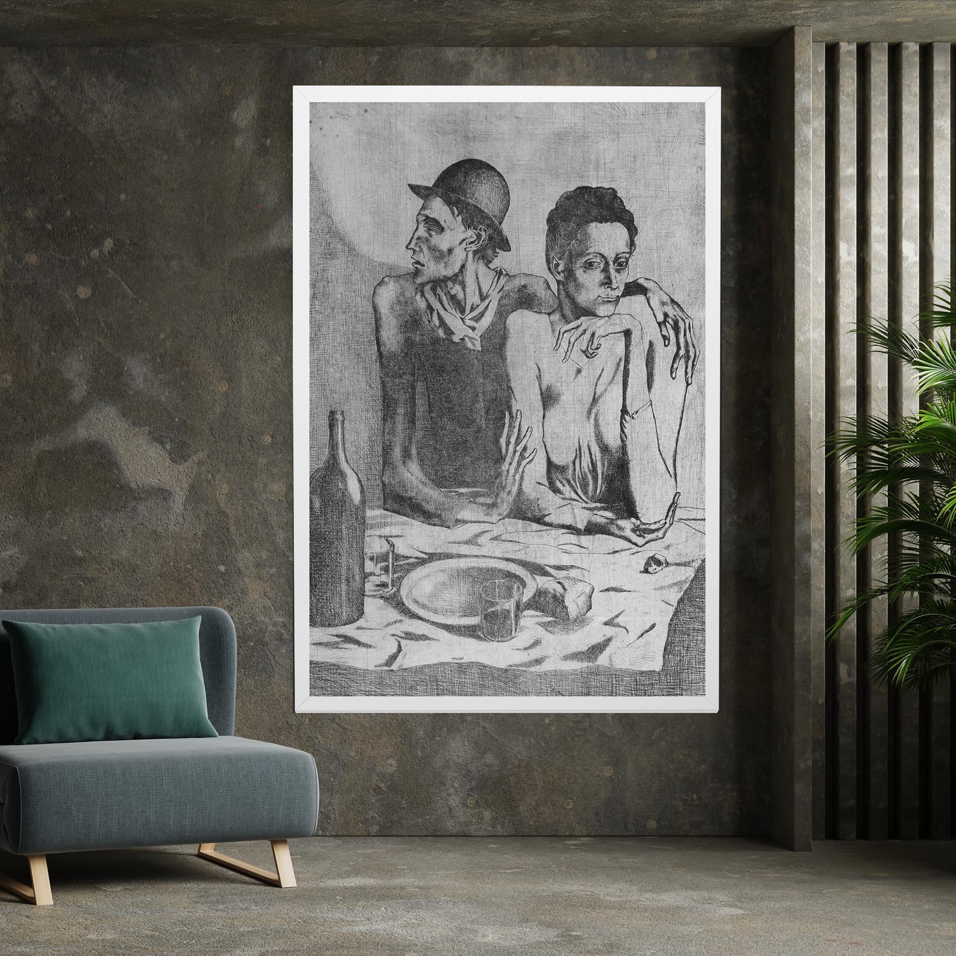 Tablou Canvas The Frugal Repast mockup 7