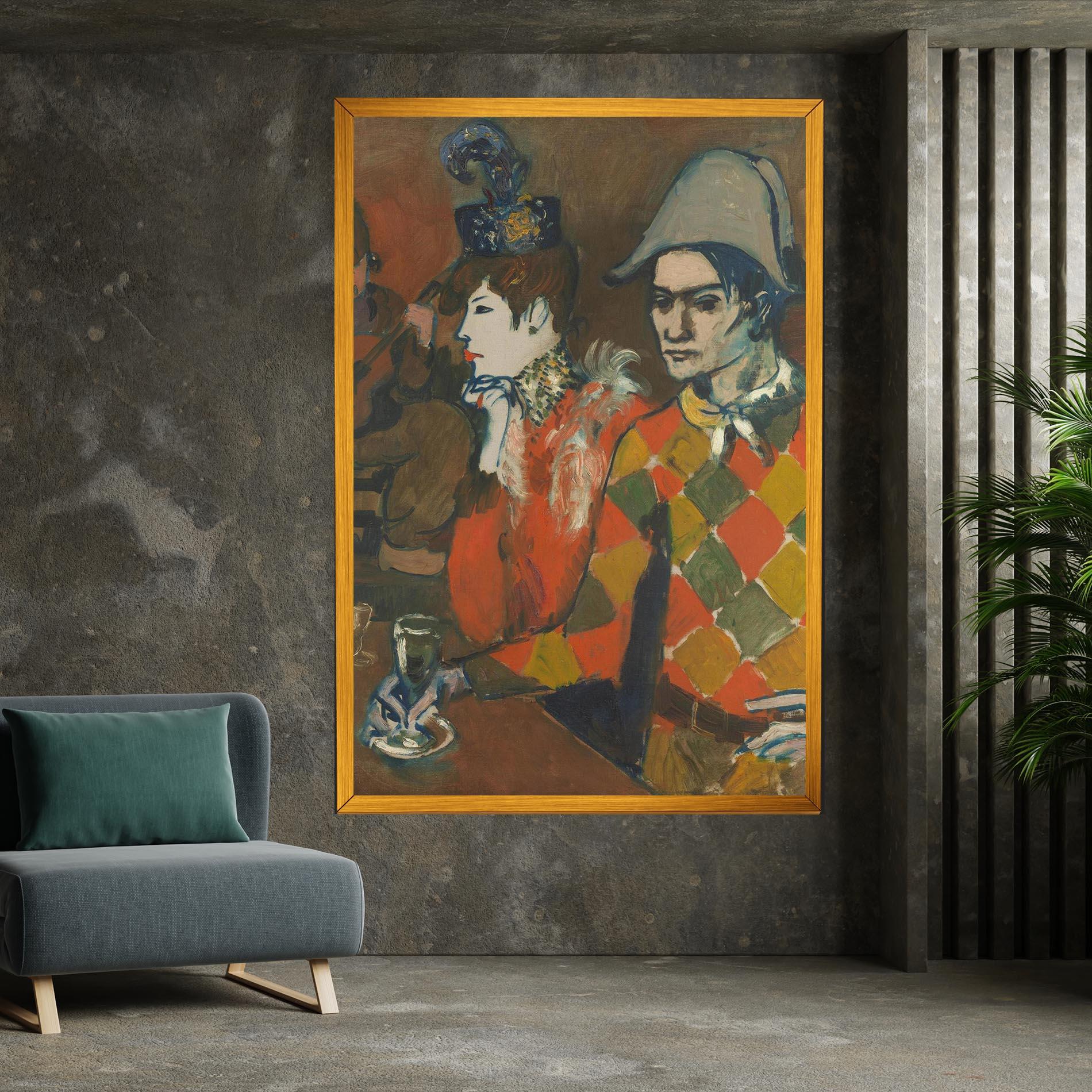 Tablou Canvas At The Lapin Agile mockup 7