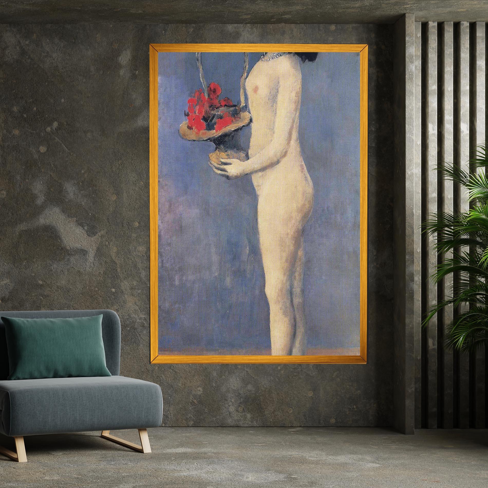 Tablou Canvas Le Panier Fleuri mockup 7