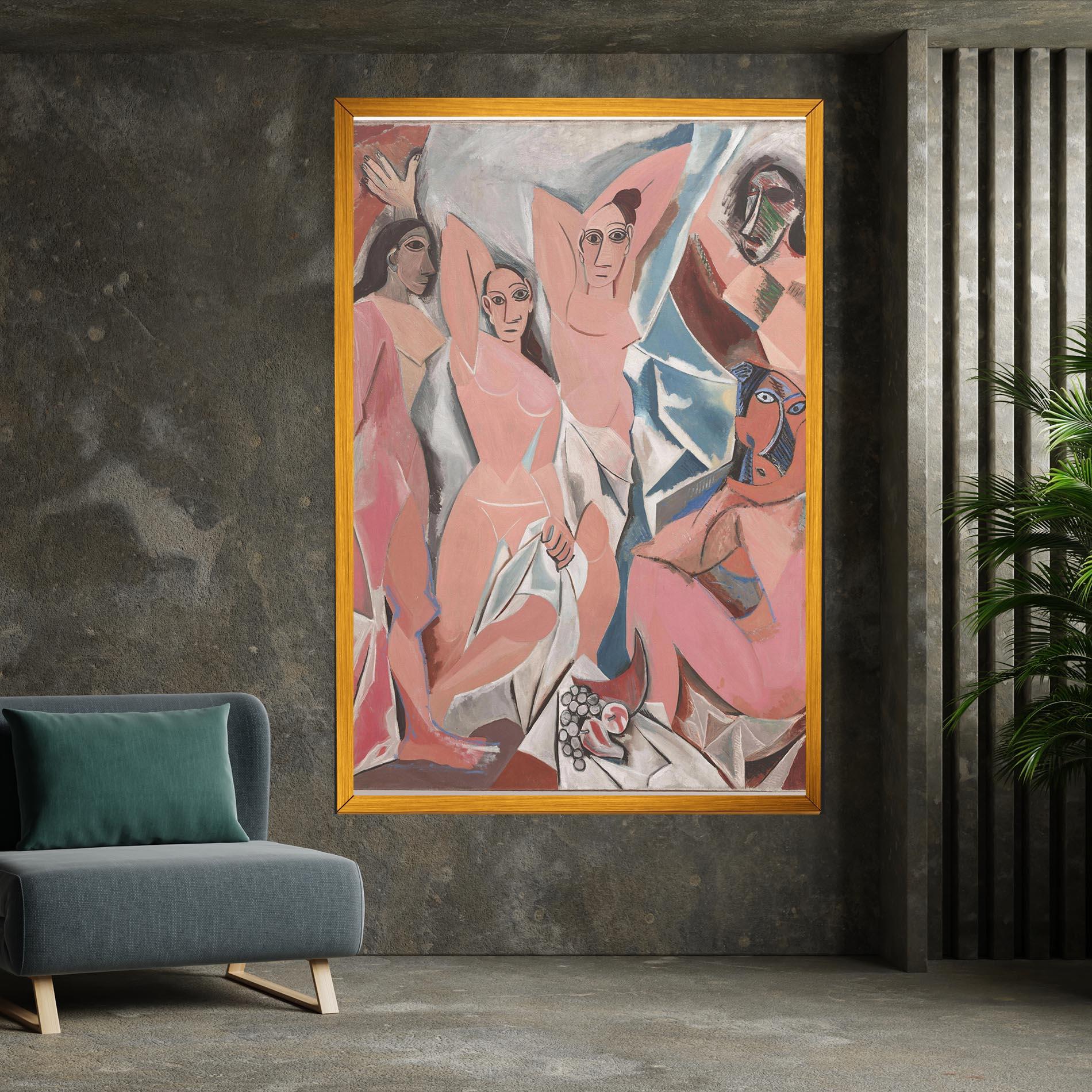 Tablou Canvas Les Demoiselles mockup 7