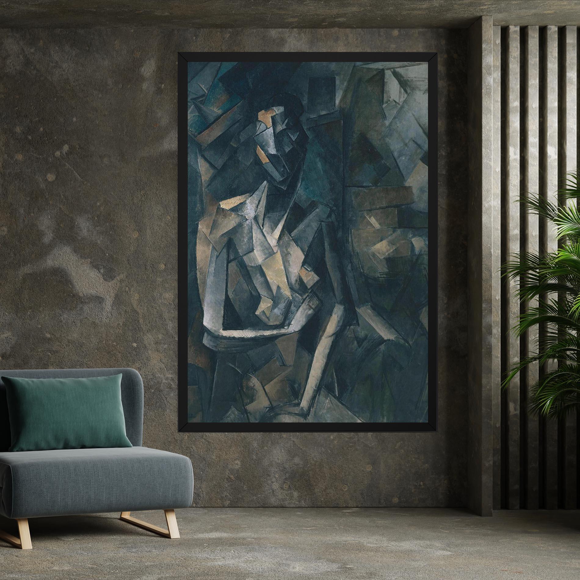 Tablou Canvas Dans Un Fauteuil mockup 7