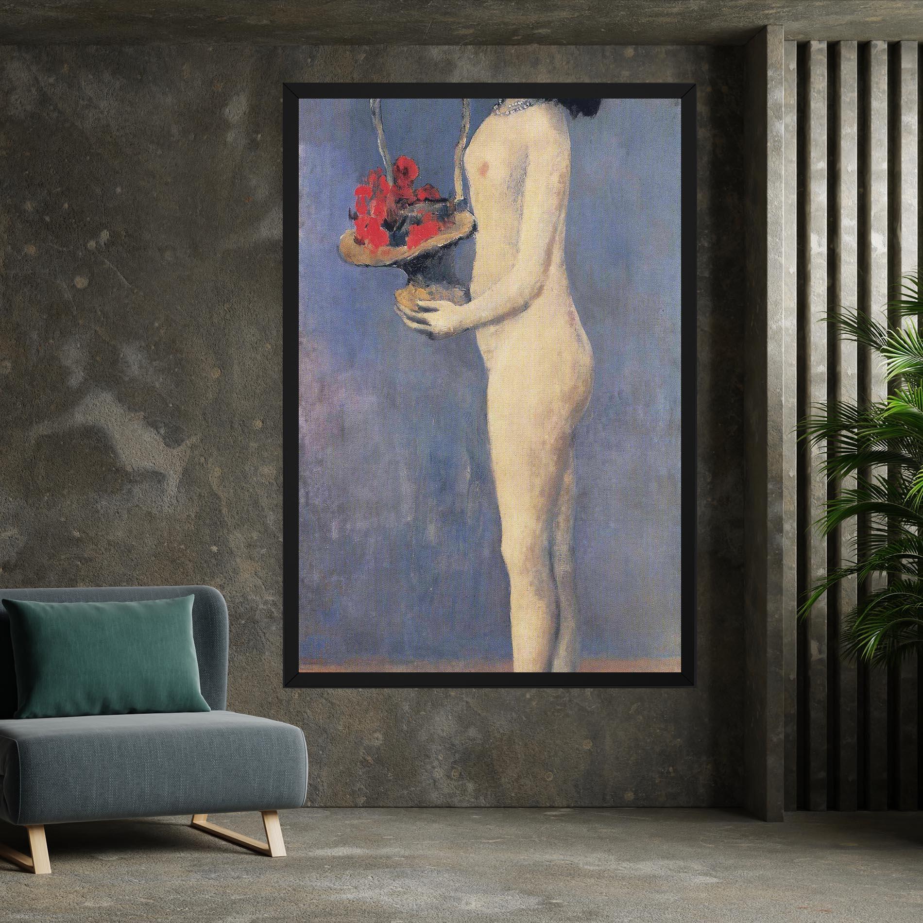 Tablou Canvas Le Panier Fleuri mockup 7